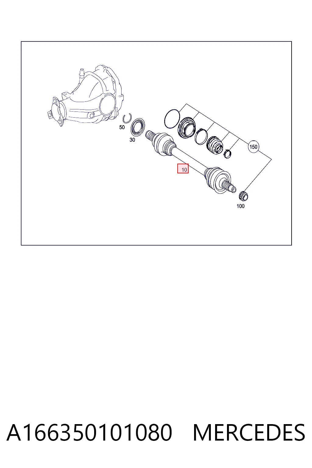 A166350101080 Mercedes