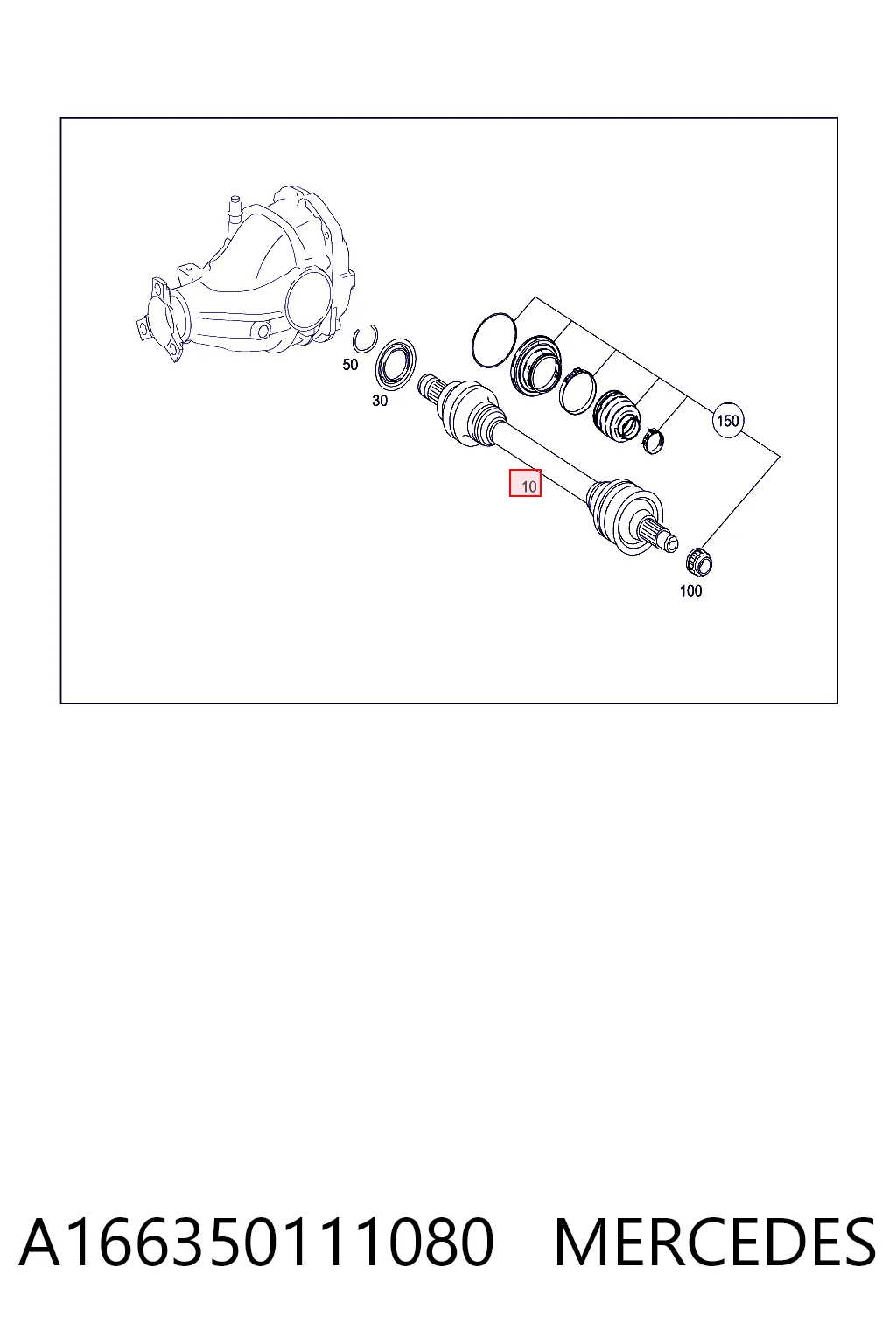 A166350111080 Mercedes