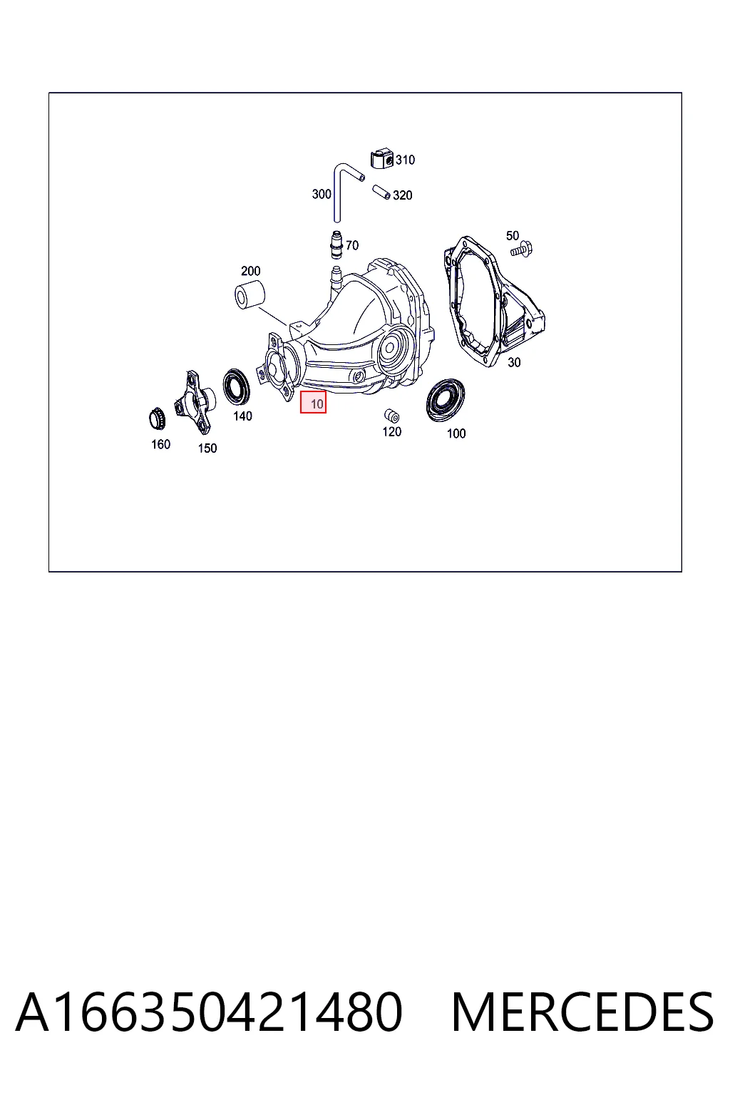 Comprar Grupo trasero Mercedes ML/GLE W166 a bajo precio