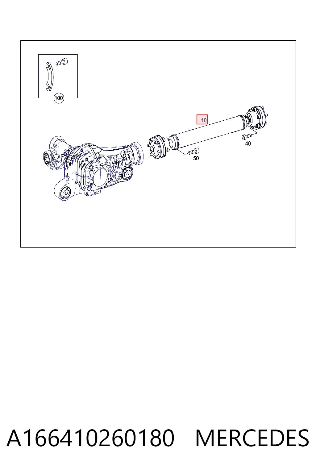 A166410260180 Mercedes