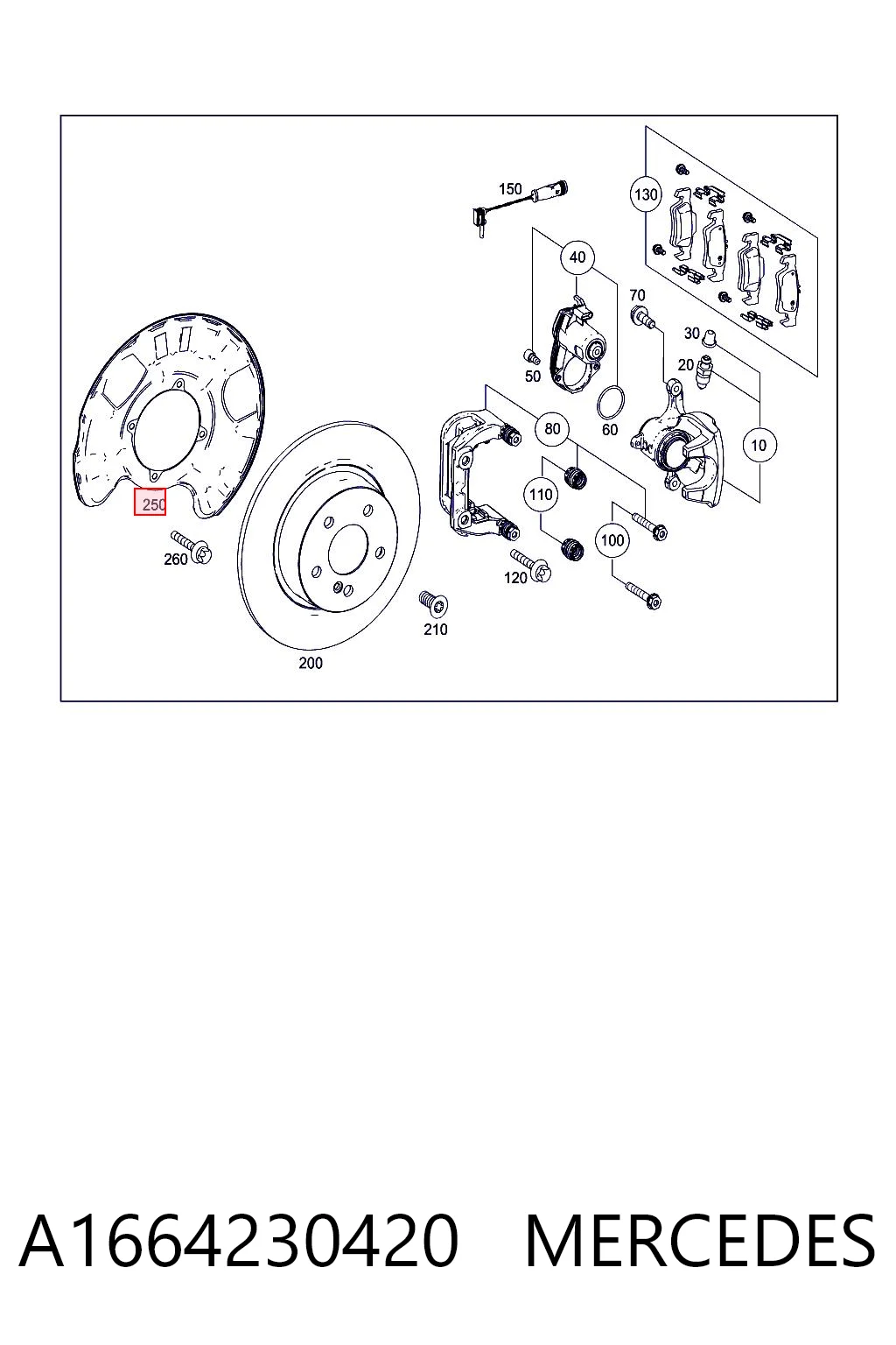 A1664230420 Mercedes
