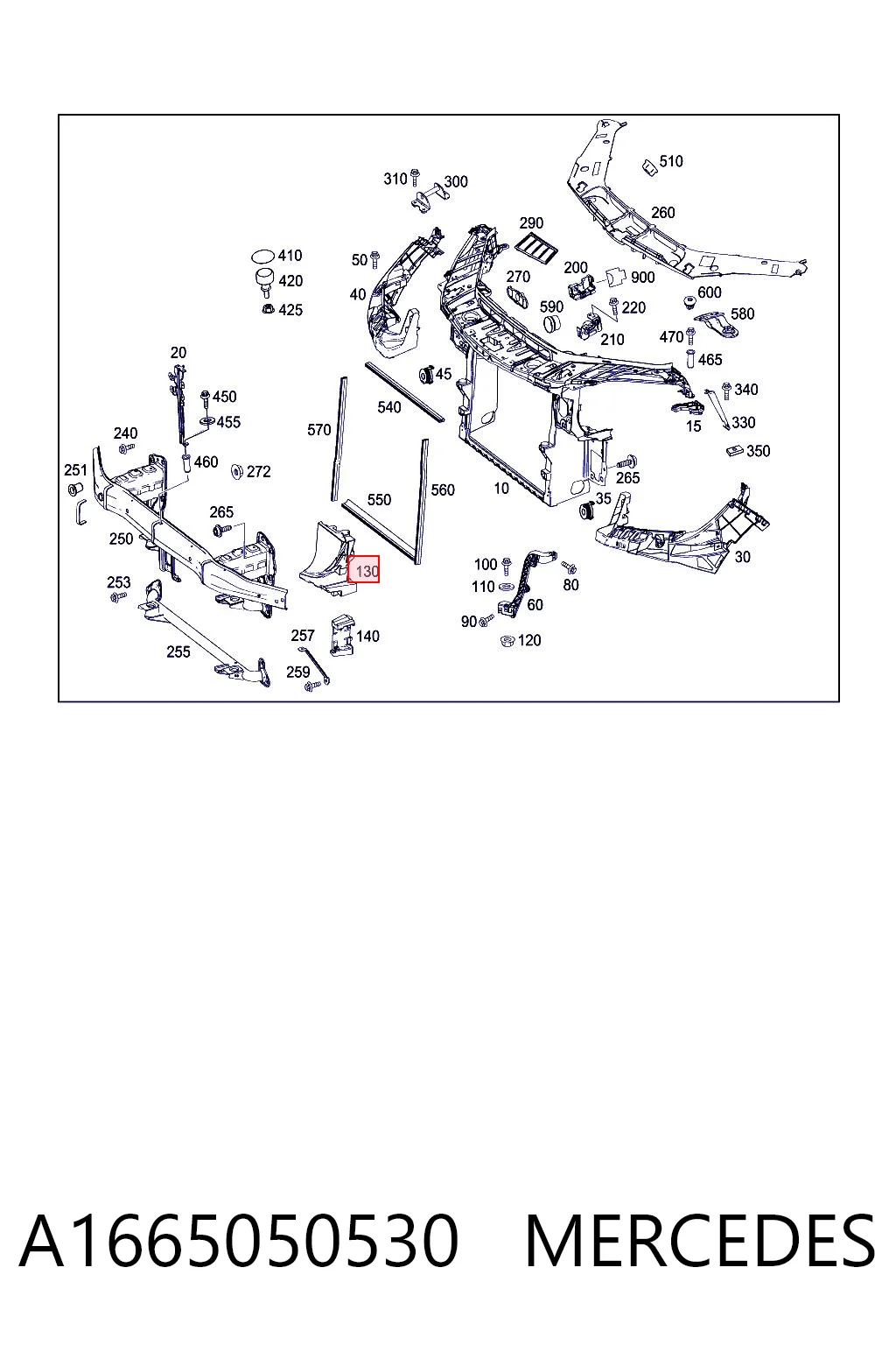 A1665050530 Mercedes