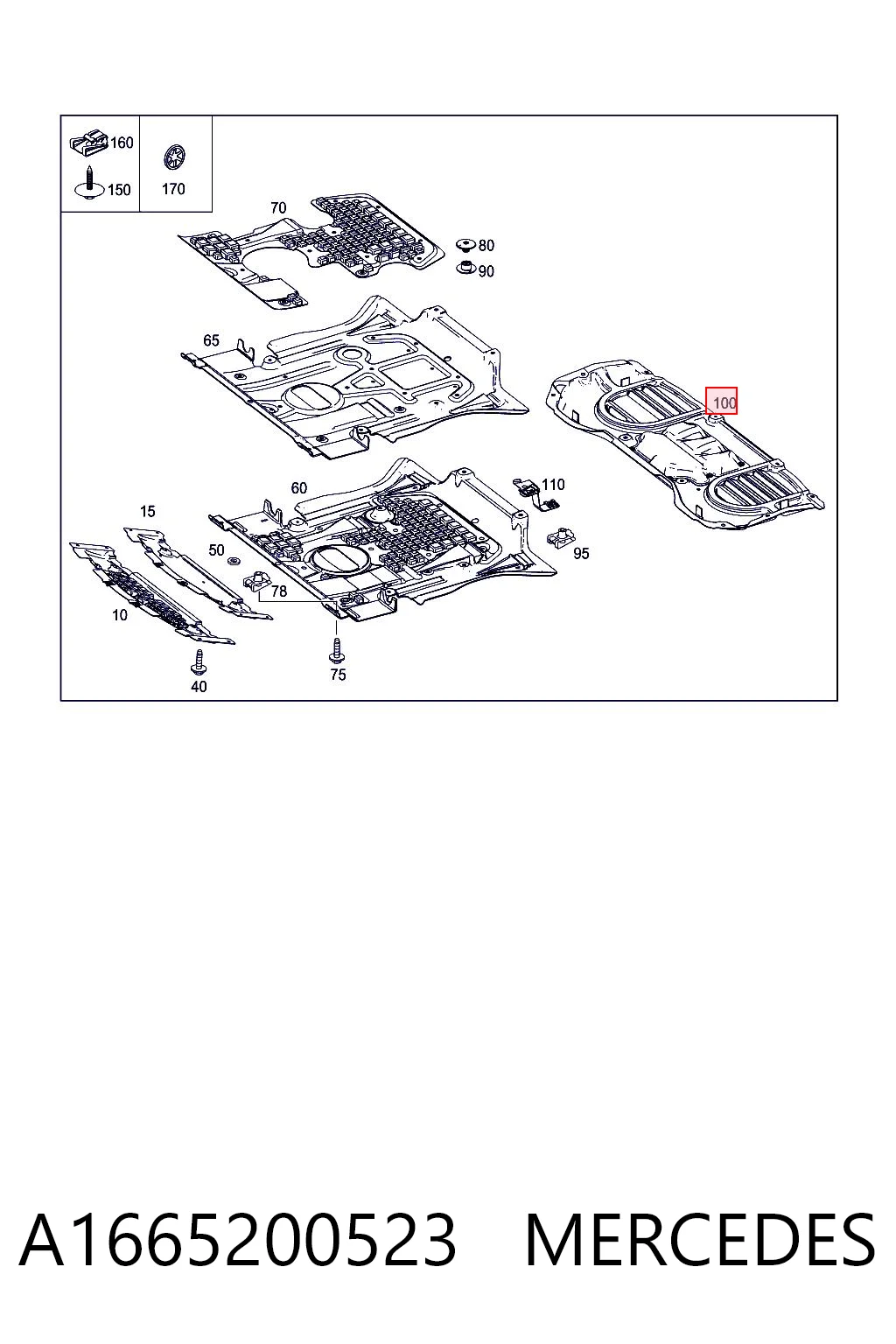 A1665200523 Mercedes