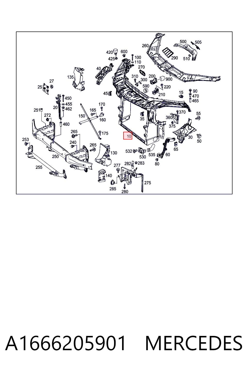 A1666205901 Mercedes