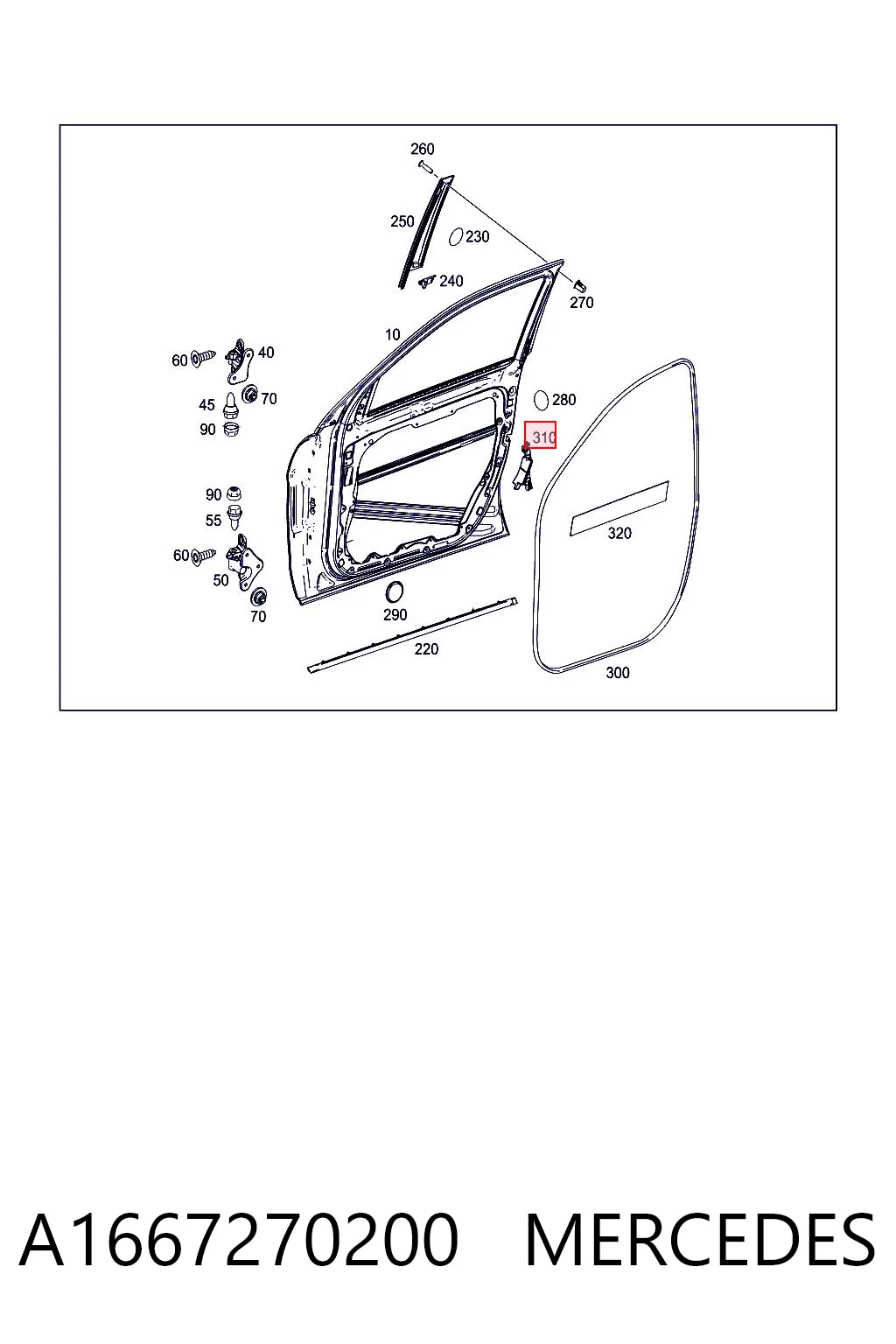 A1667270200 Mercedes