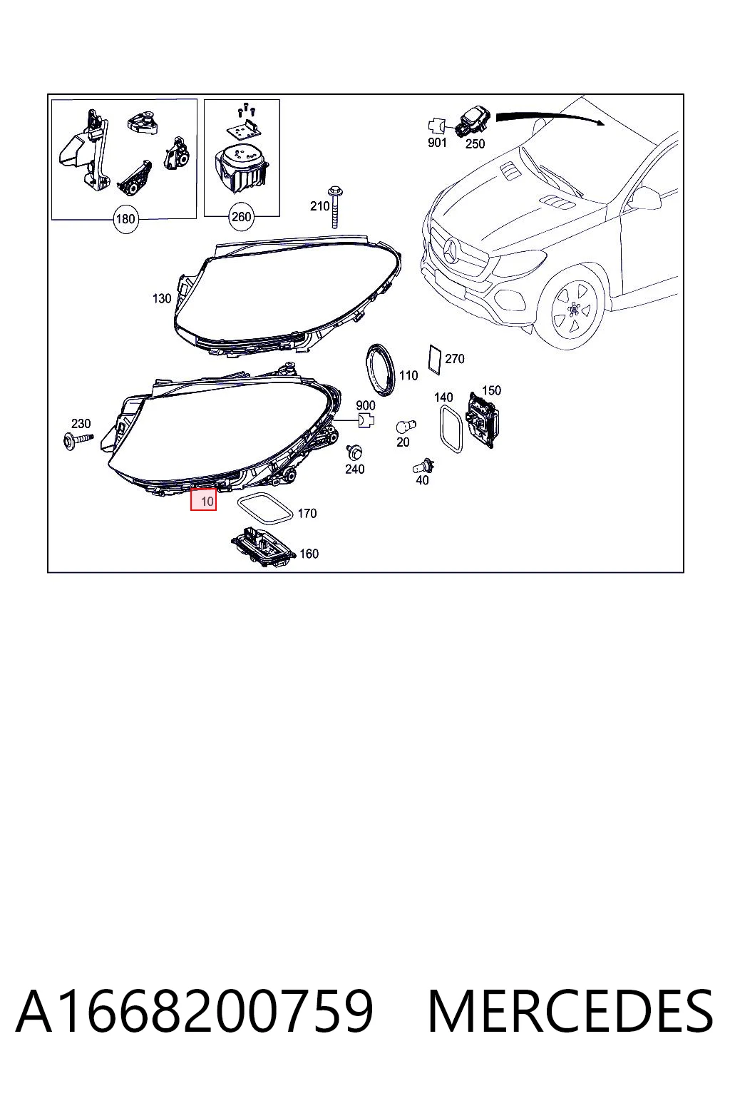 Comprar LPP792 Magneti Marelli Faro delantero izquierdo
