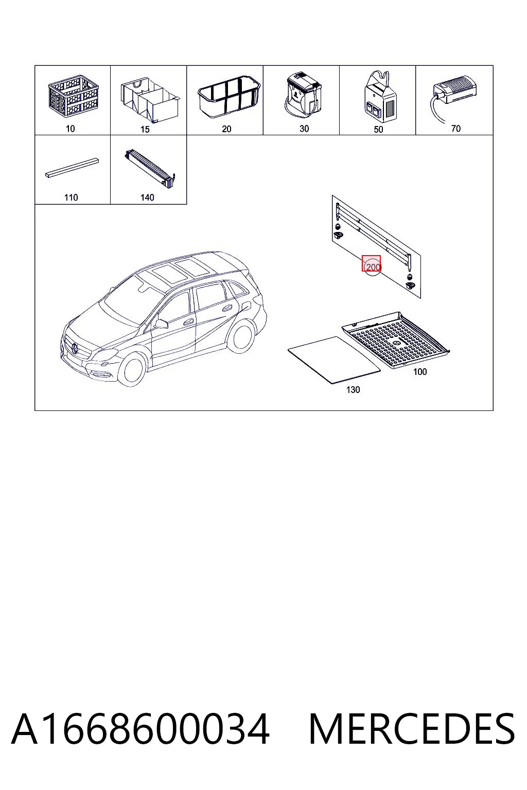 A1668600034 Mercedes