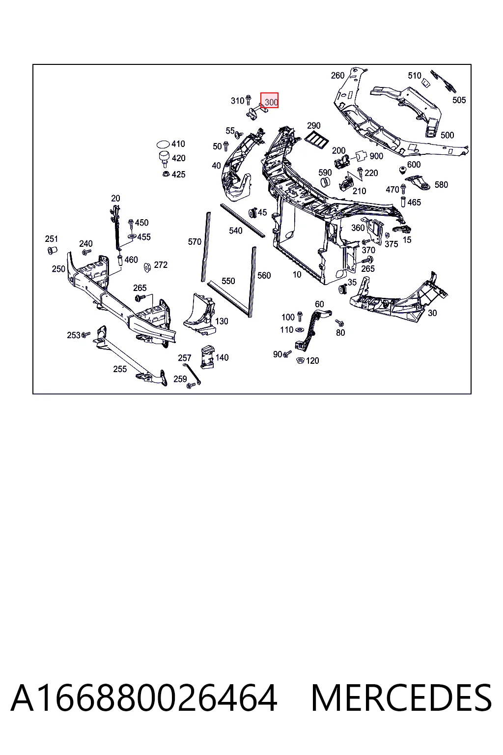 A166880026464 Mercedes