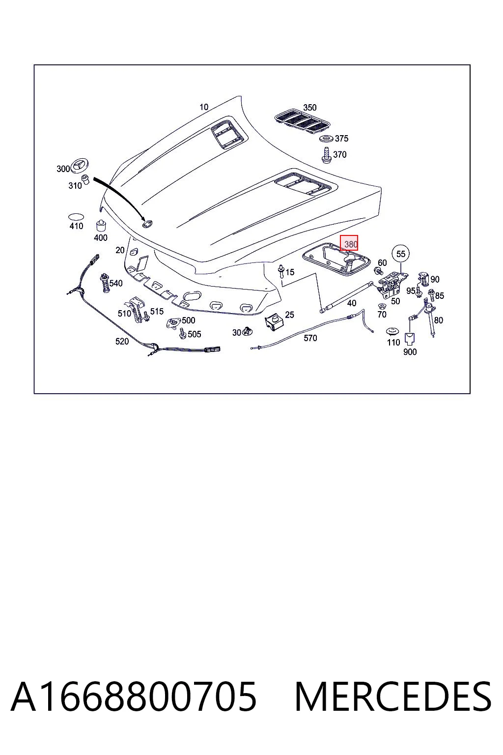 A1668800705 Mercedes