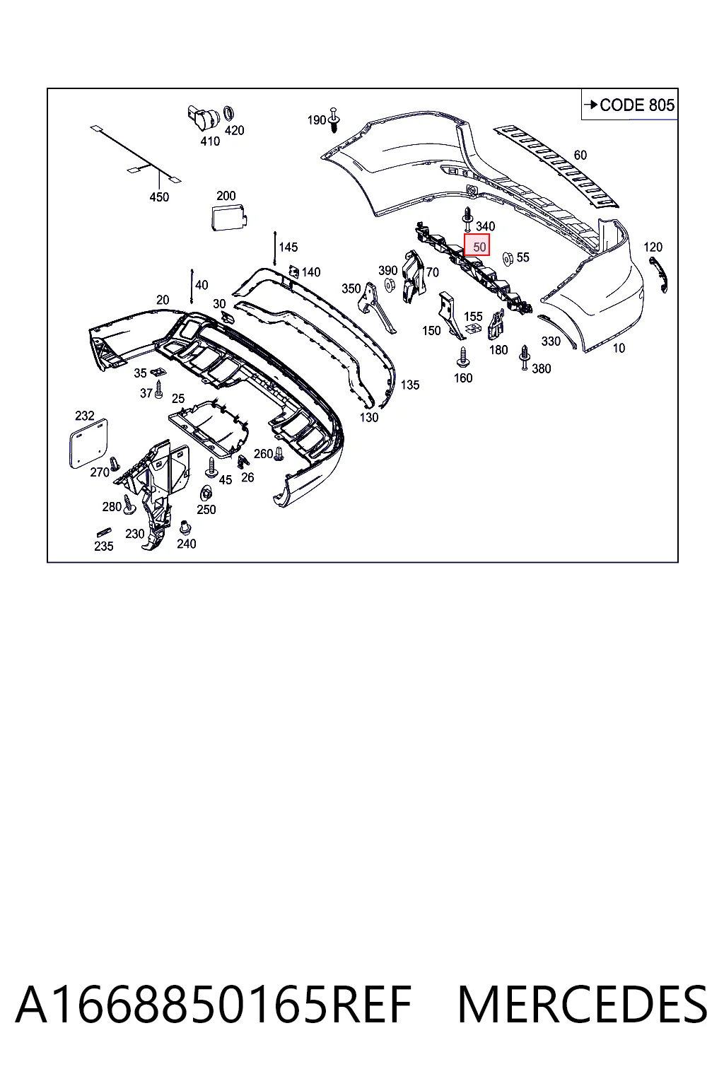 A1668850165REF Mercedes