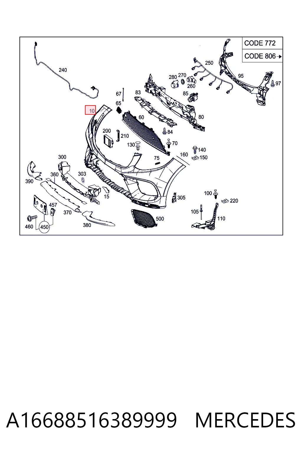 A16688516389999 Mercedes