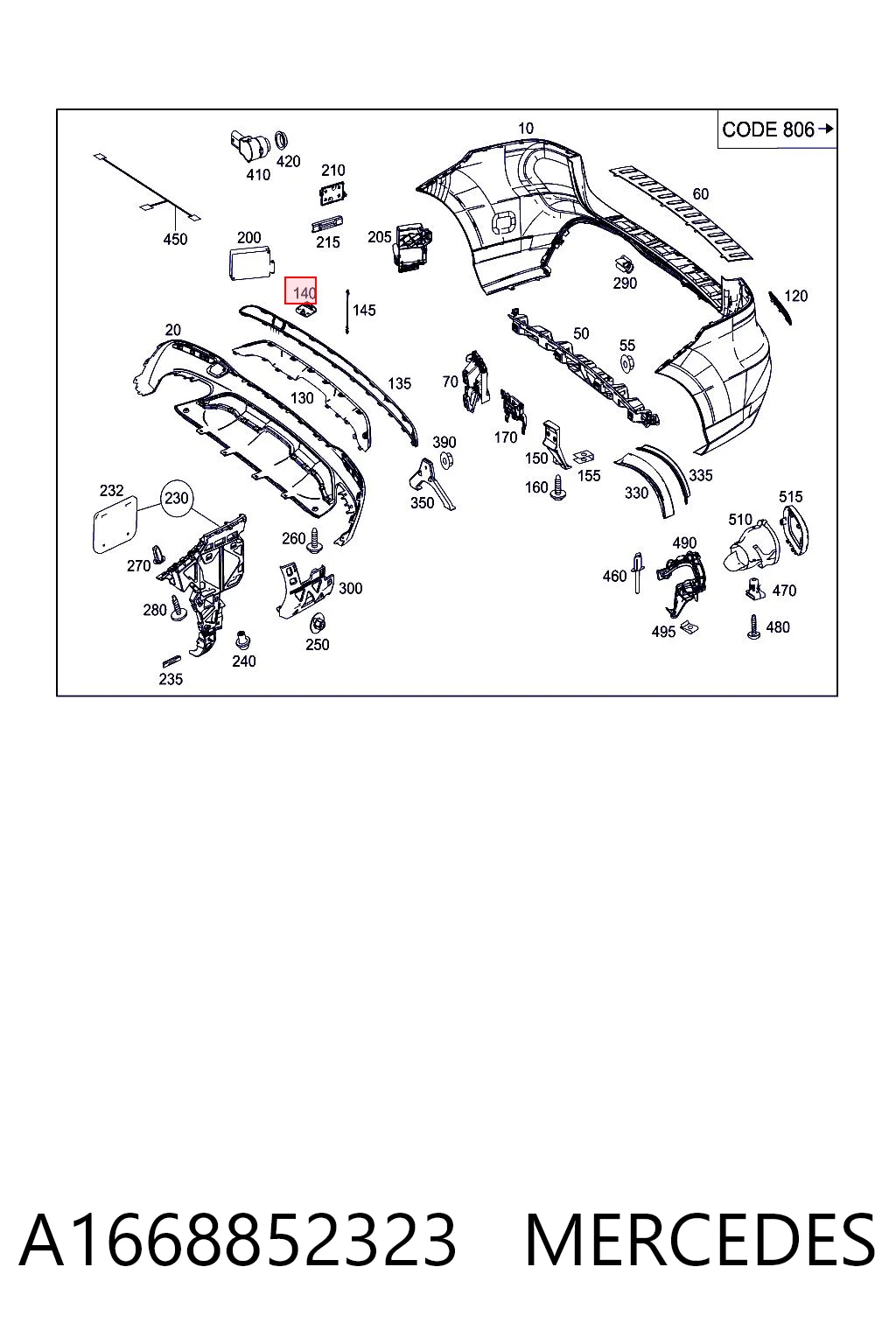 A1668852323 Mercedes 