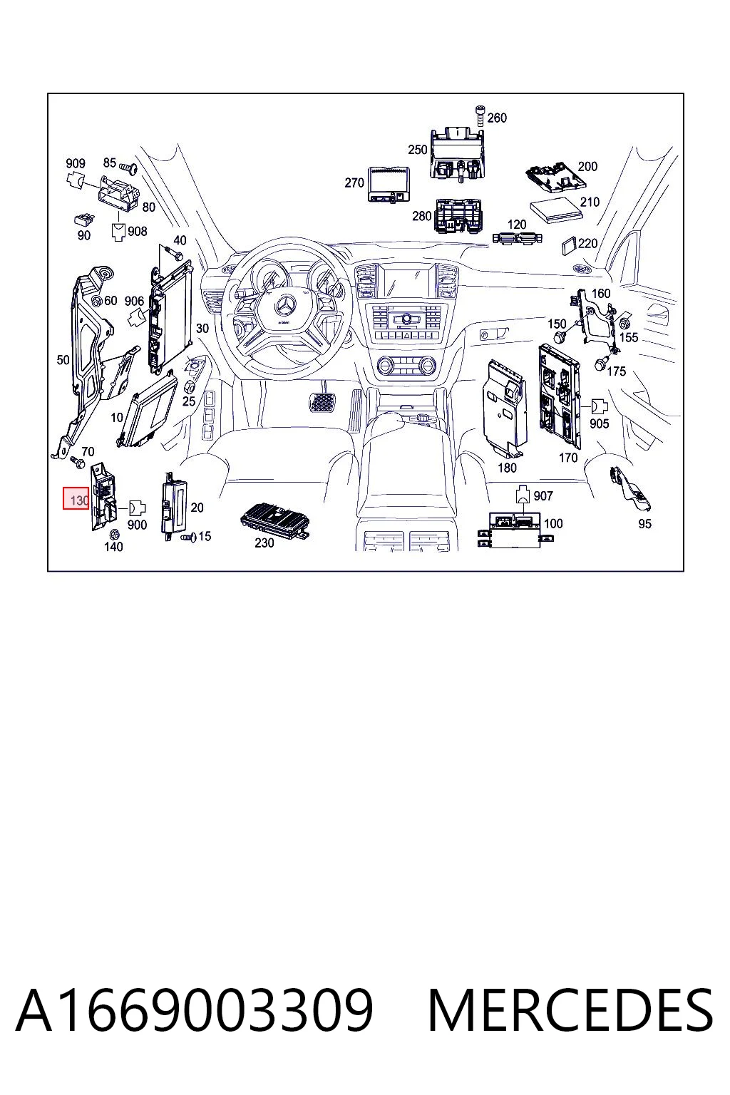 A1669003309 Mercedes
