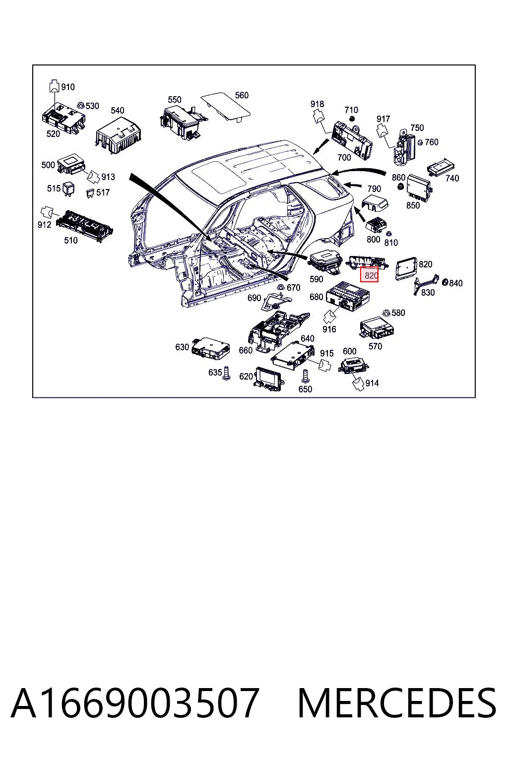 A1669003507 Mercedes