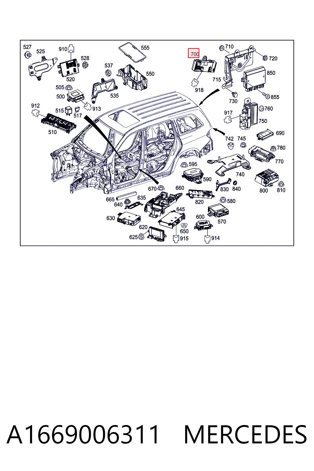 A1669006311 Mercedes