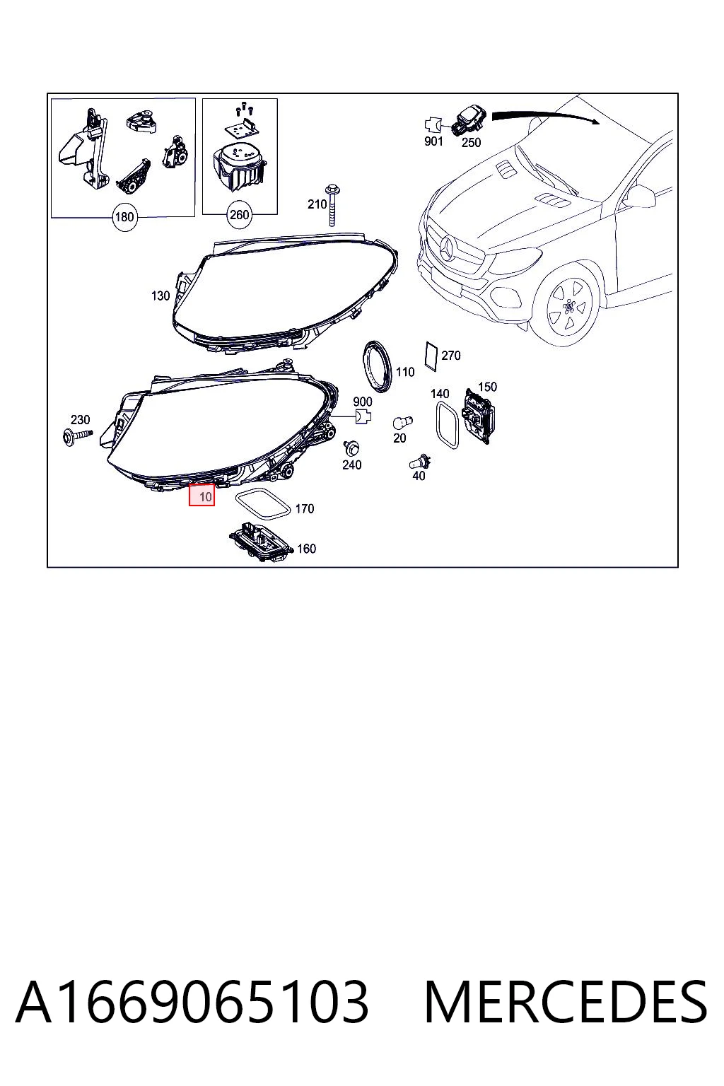 A1669065103 Mercedes Faros
