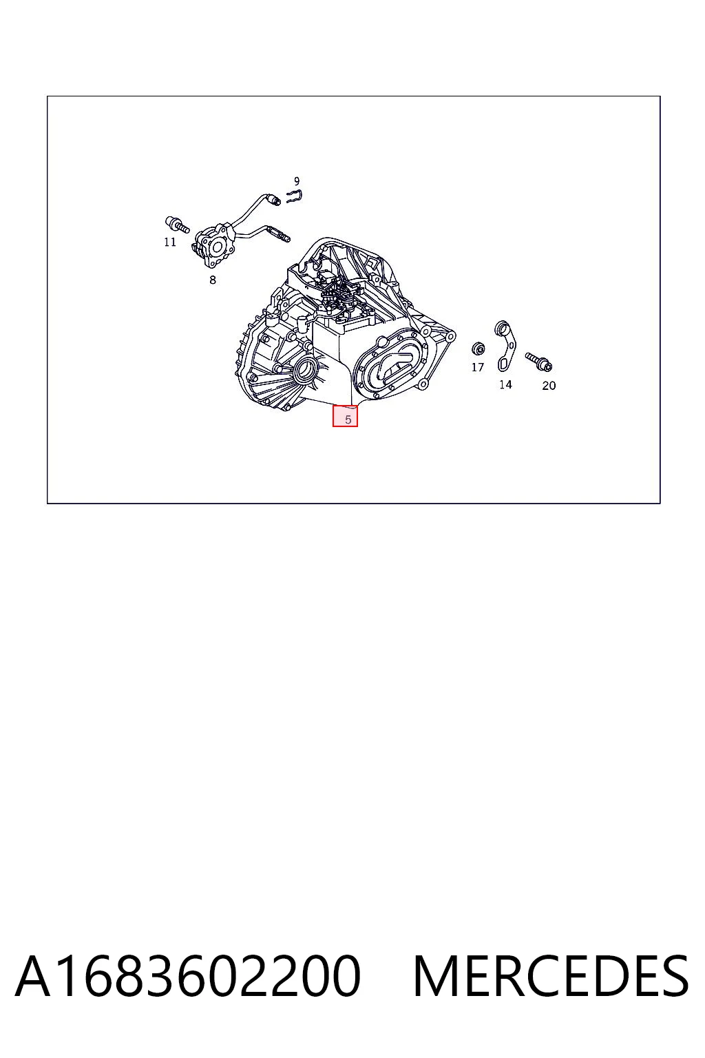 A1683602200 Mercedes