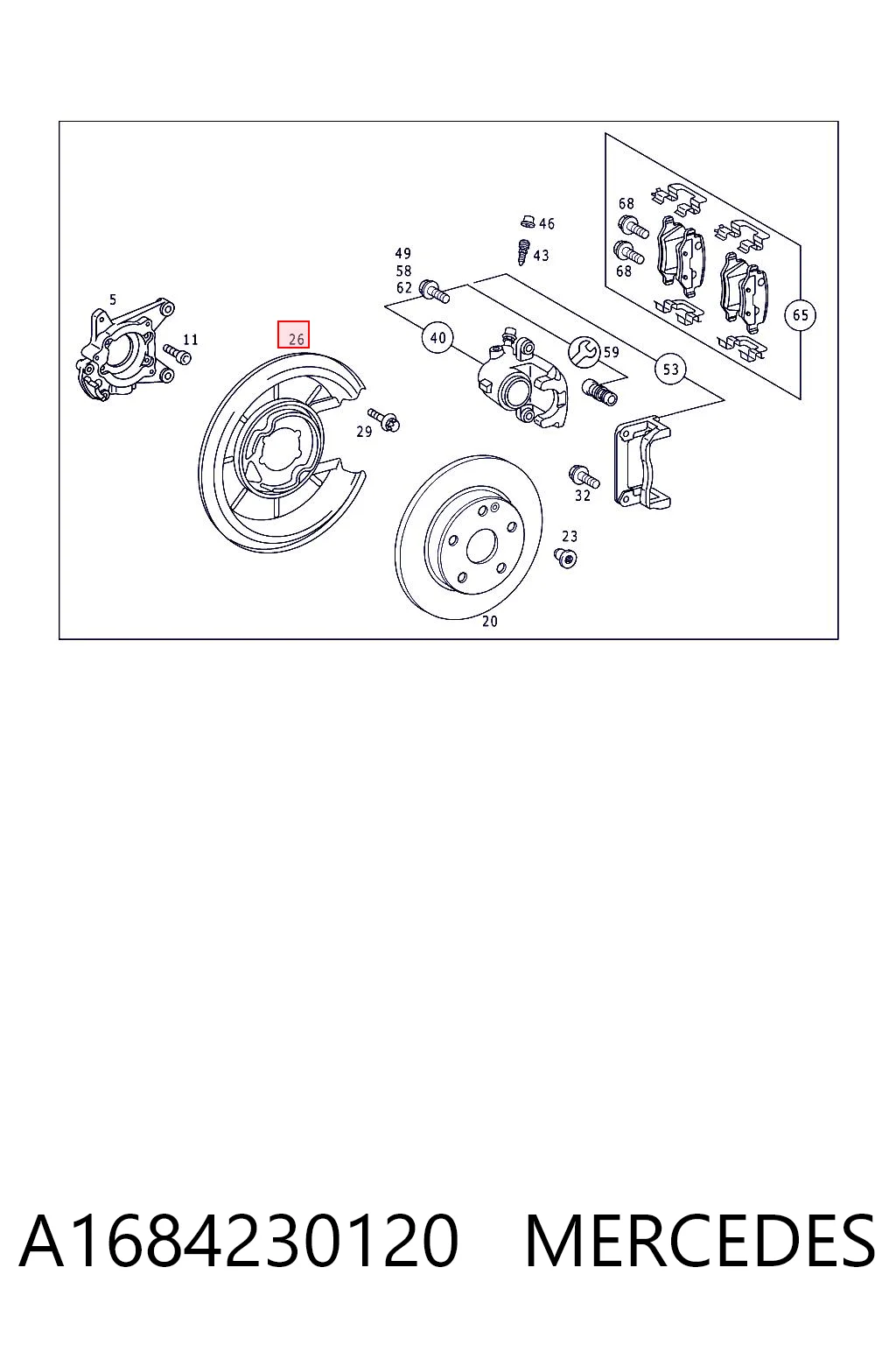 A1684230120 Mercedes