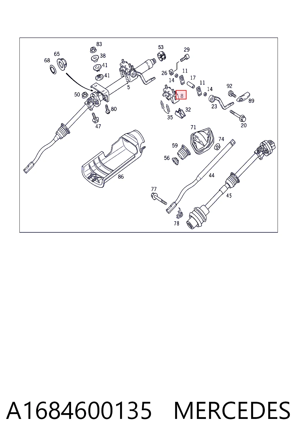 A1684600135 Mercedes