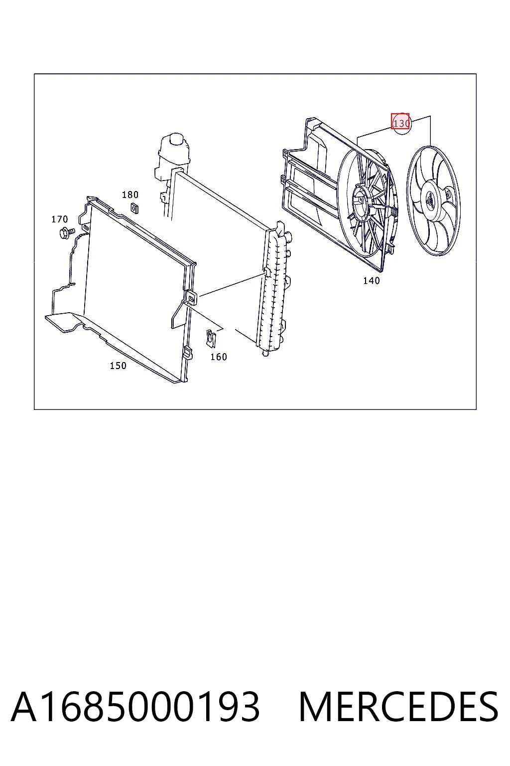 A1685000193 Mercedes