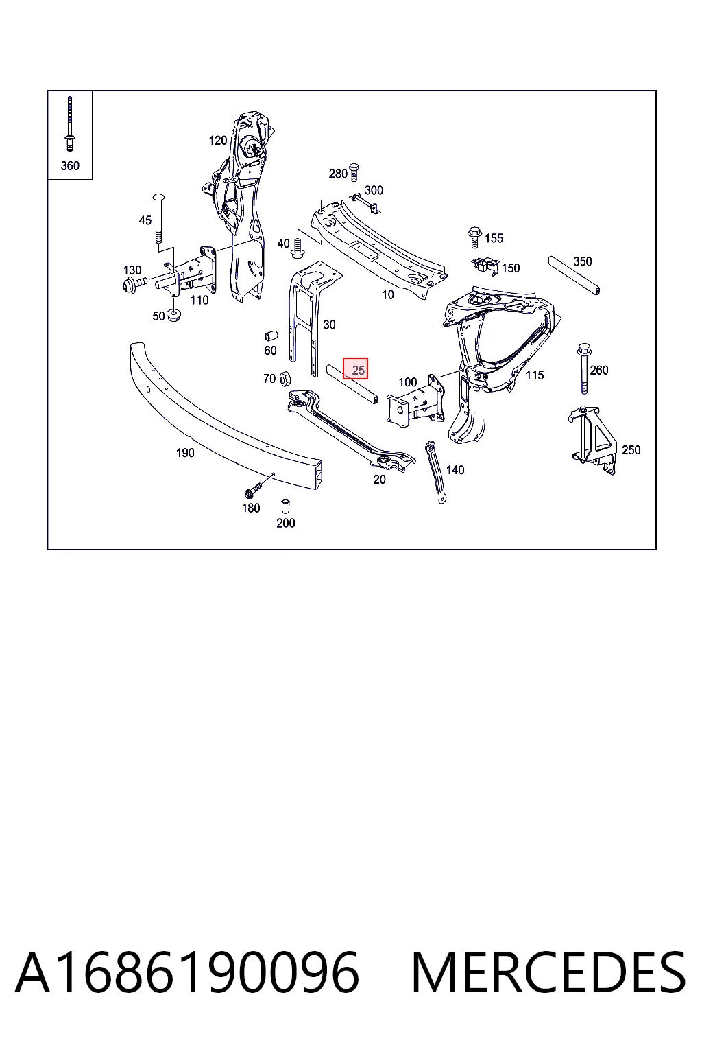A1686190096 Mercedes