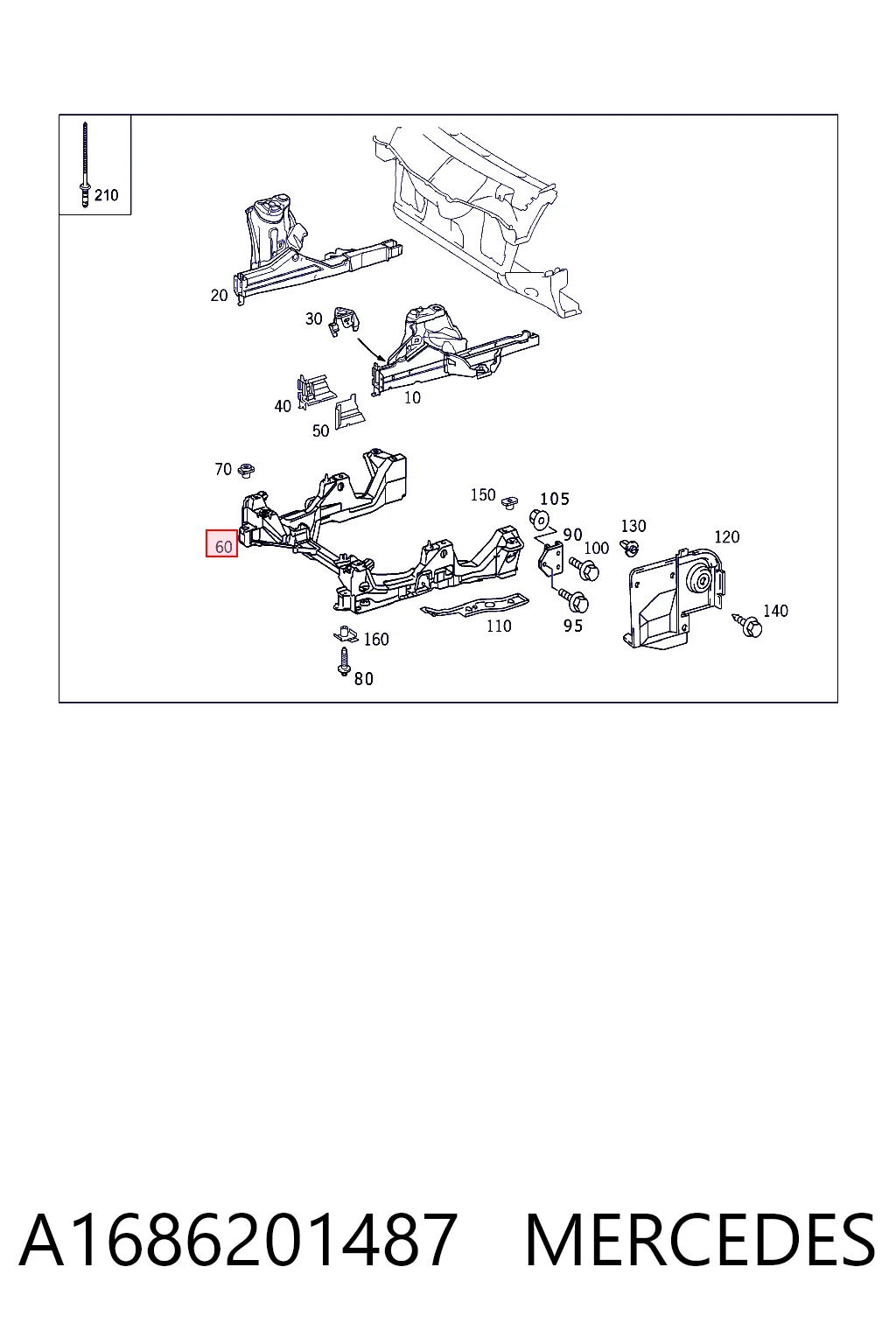Comprar Puente delantero Mercedes A  W168