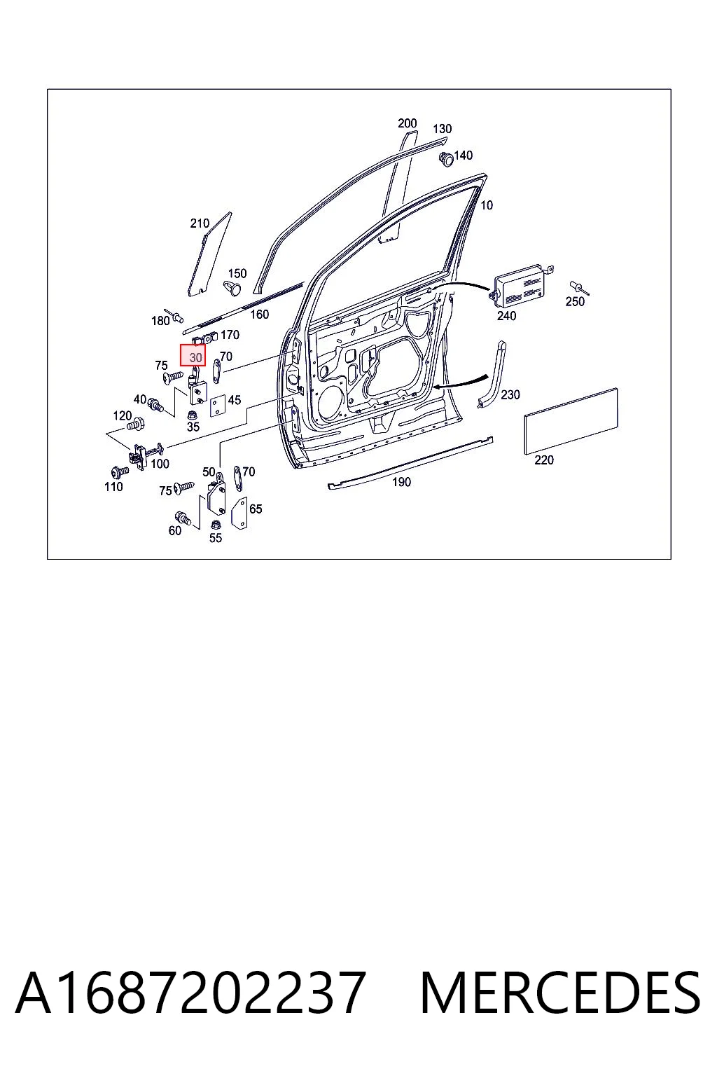 A1687202237 Mercedes