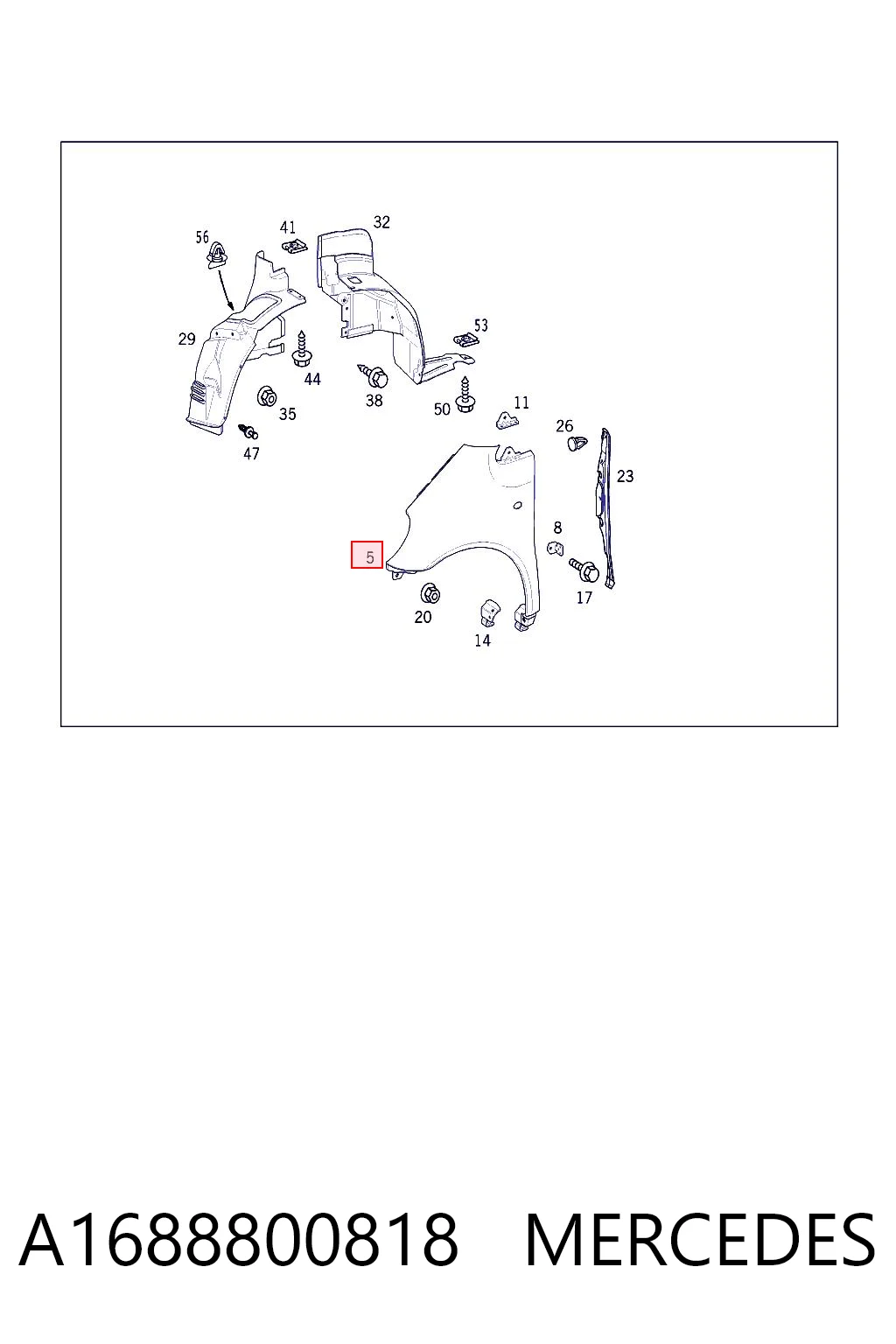 A1688800818 Mercedes