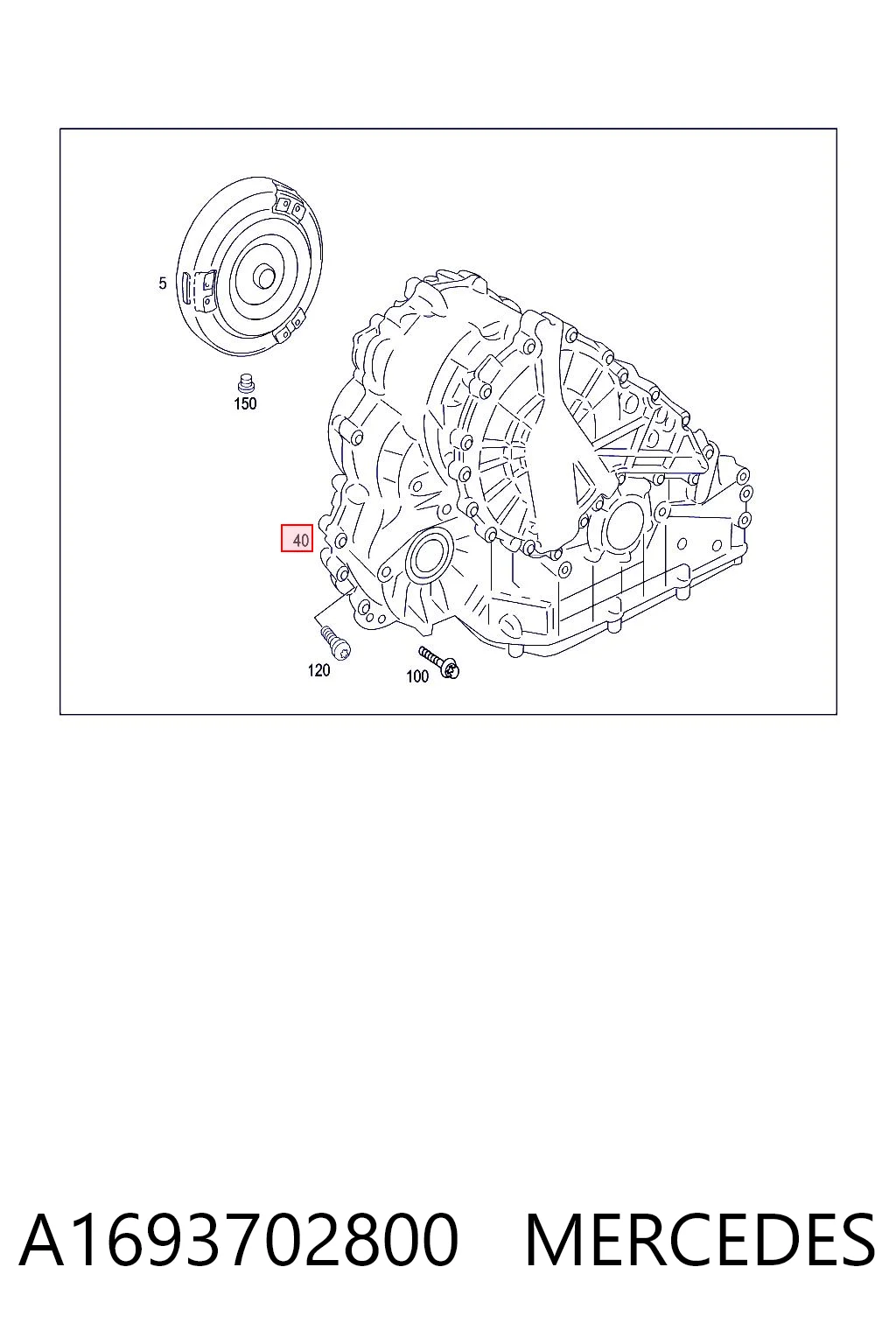 Transmisión automática completa Mercedes B monovolumen (W245) (2005 - 2011) precio, desde 60,50 EUR