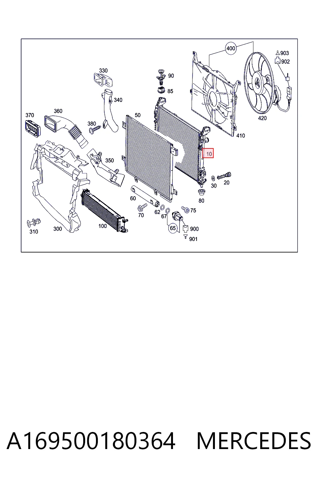 Água radiador Mercedes A  desde 103,09 €