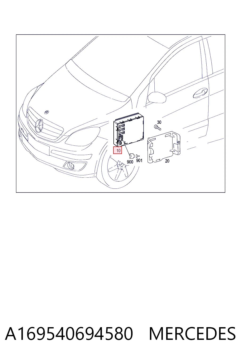 A169540694580 Mercedes