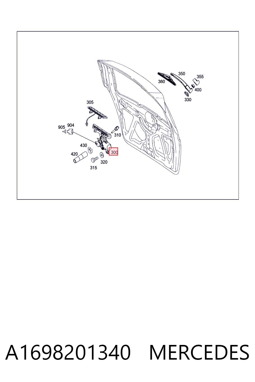 A1698201340 Mercedes