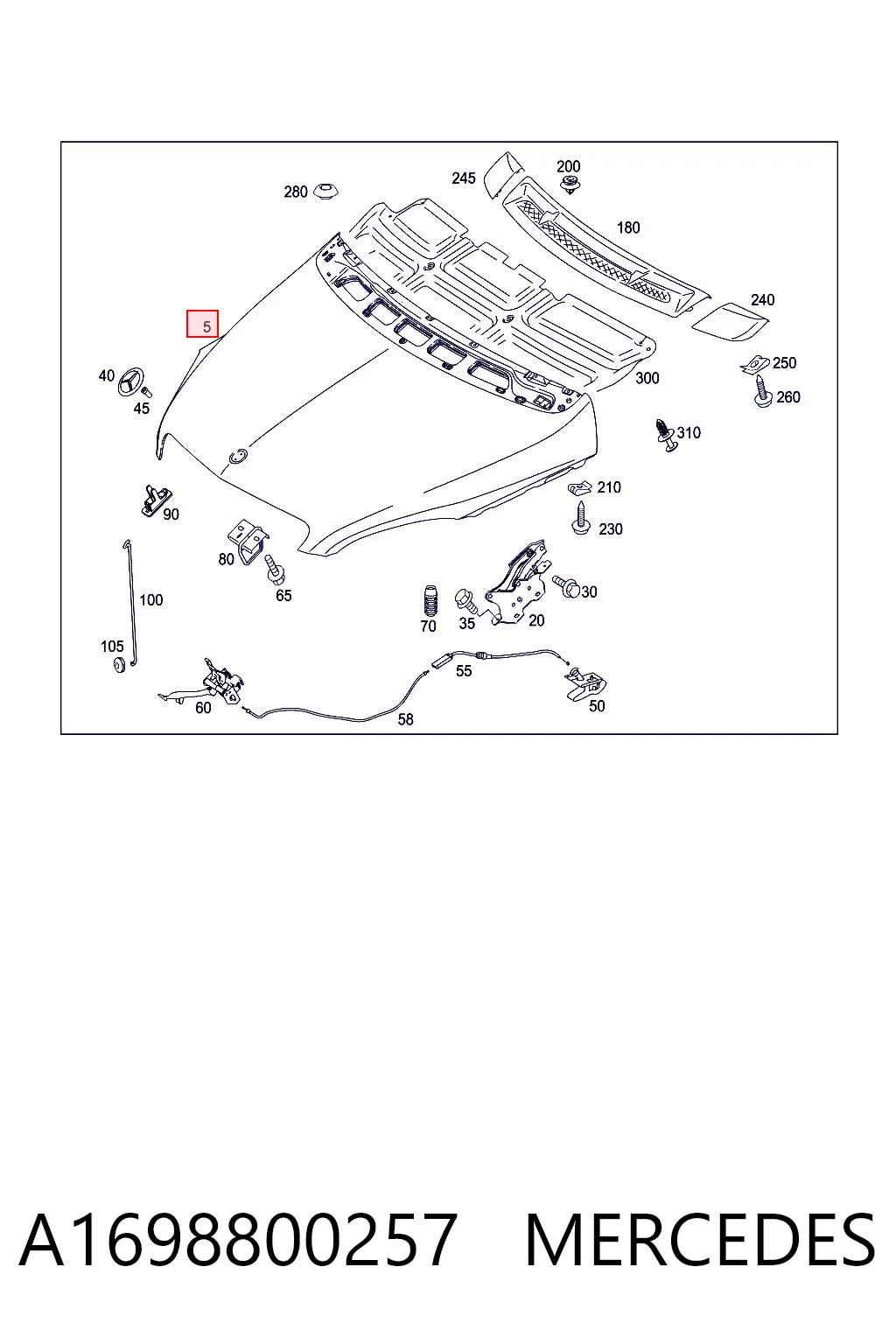 A1698800257 Mercedes