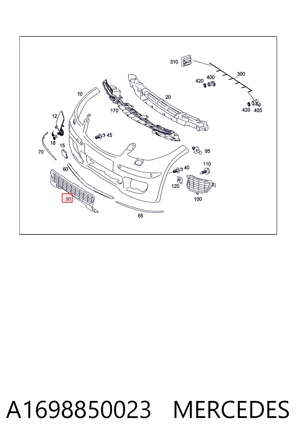 A1698850023 Mercedes