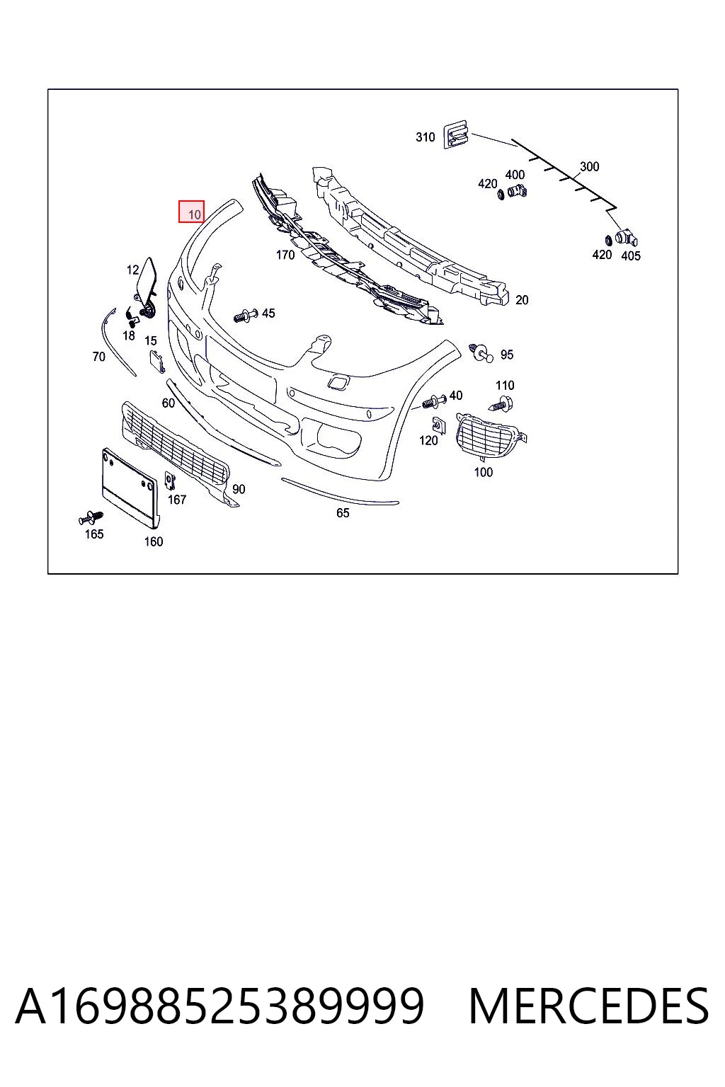 A16988525389999 Mercedes