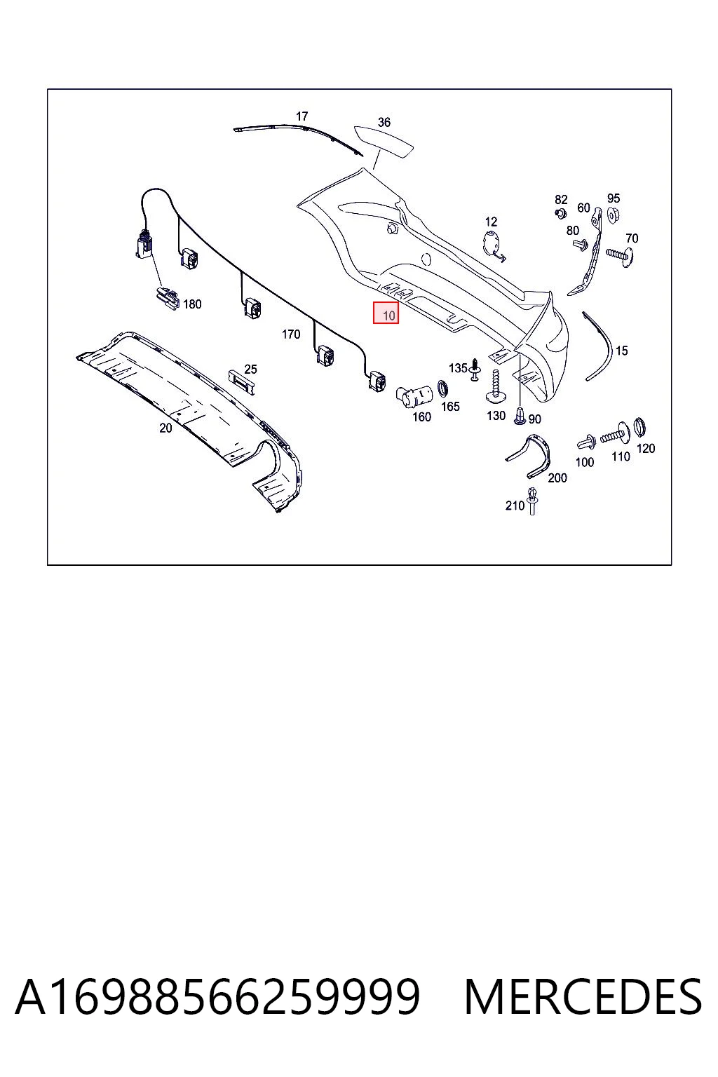 A16988566259999 Mercedes