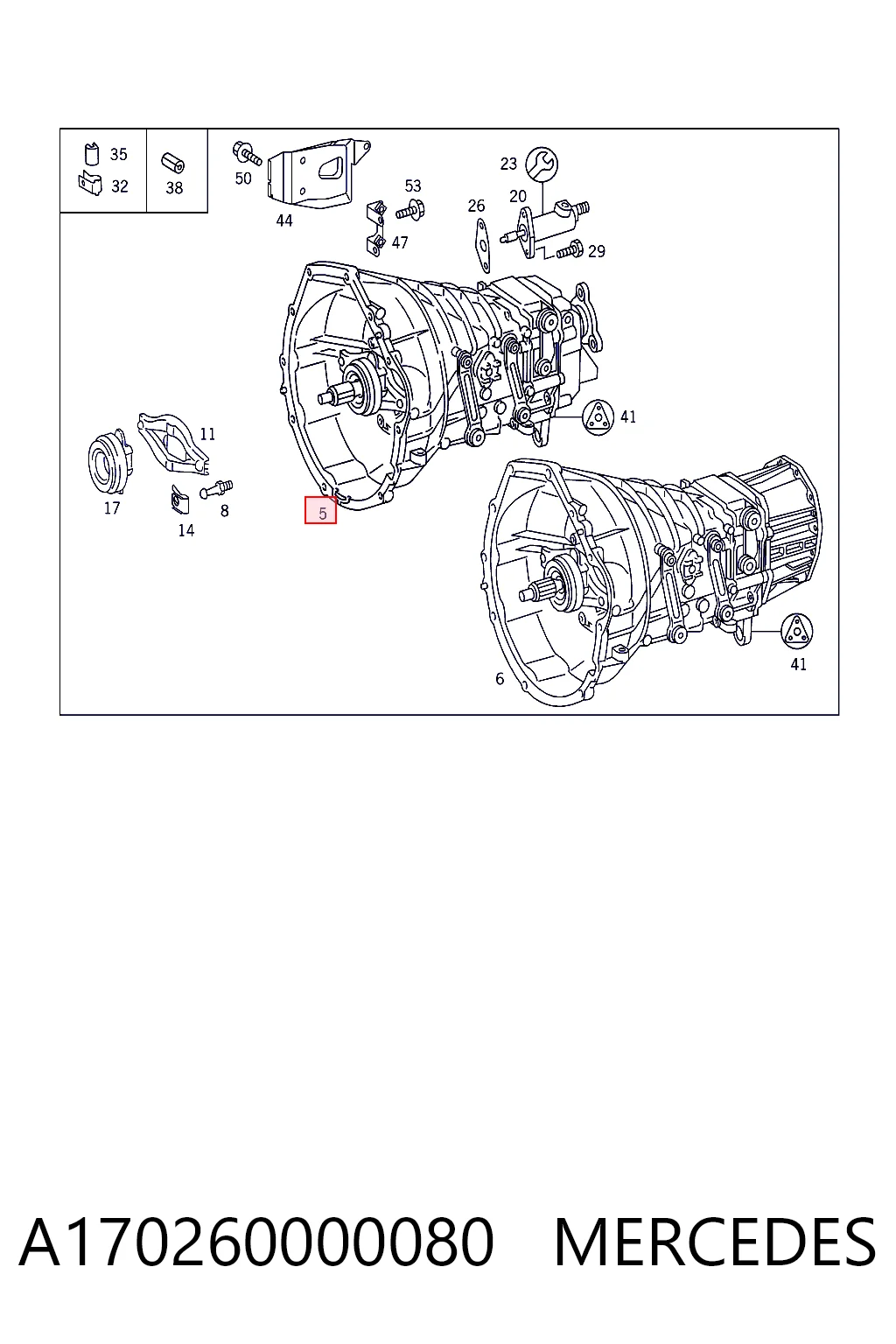 A170260000080 Mercedes