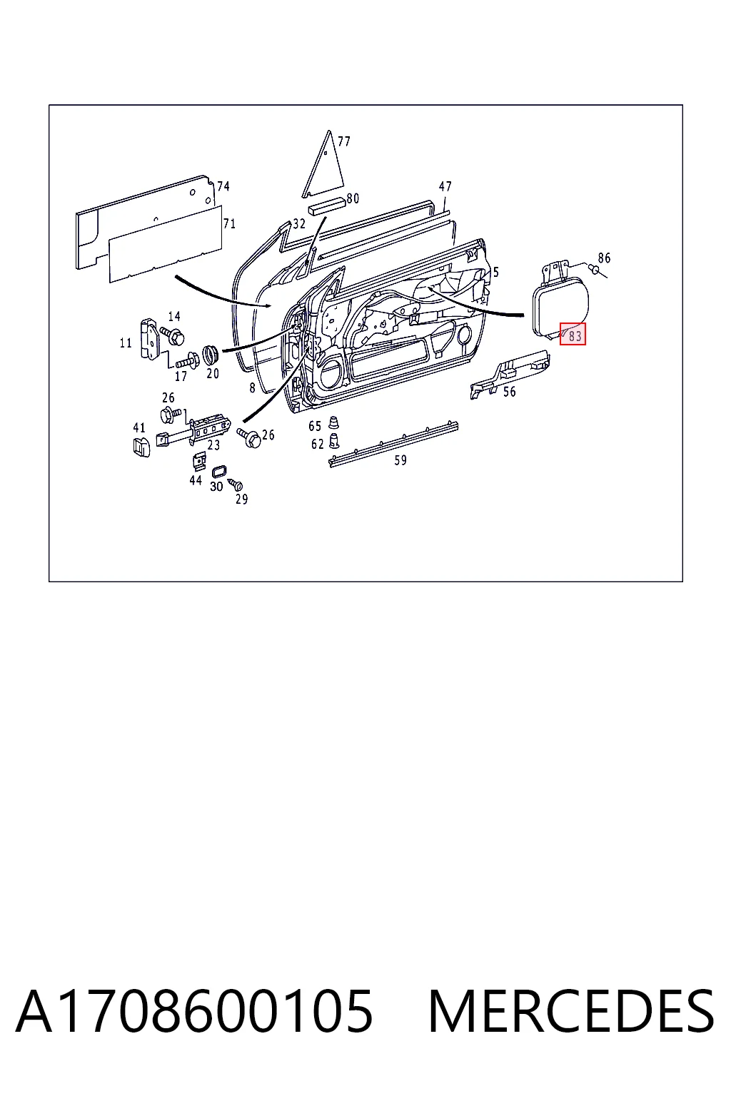 A1708600105 Mercedes
