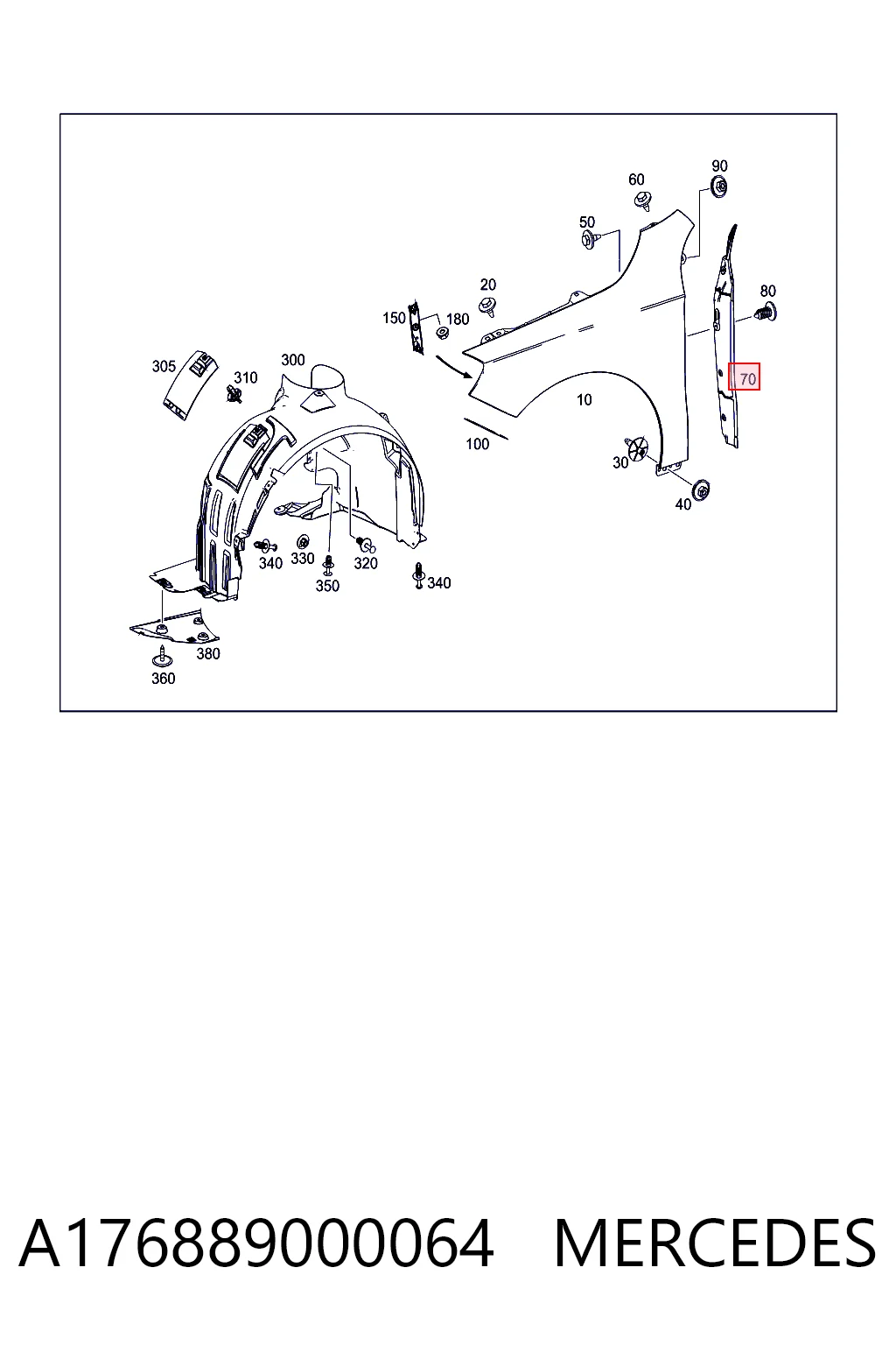 A176889000064 Mercedes