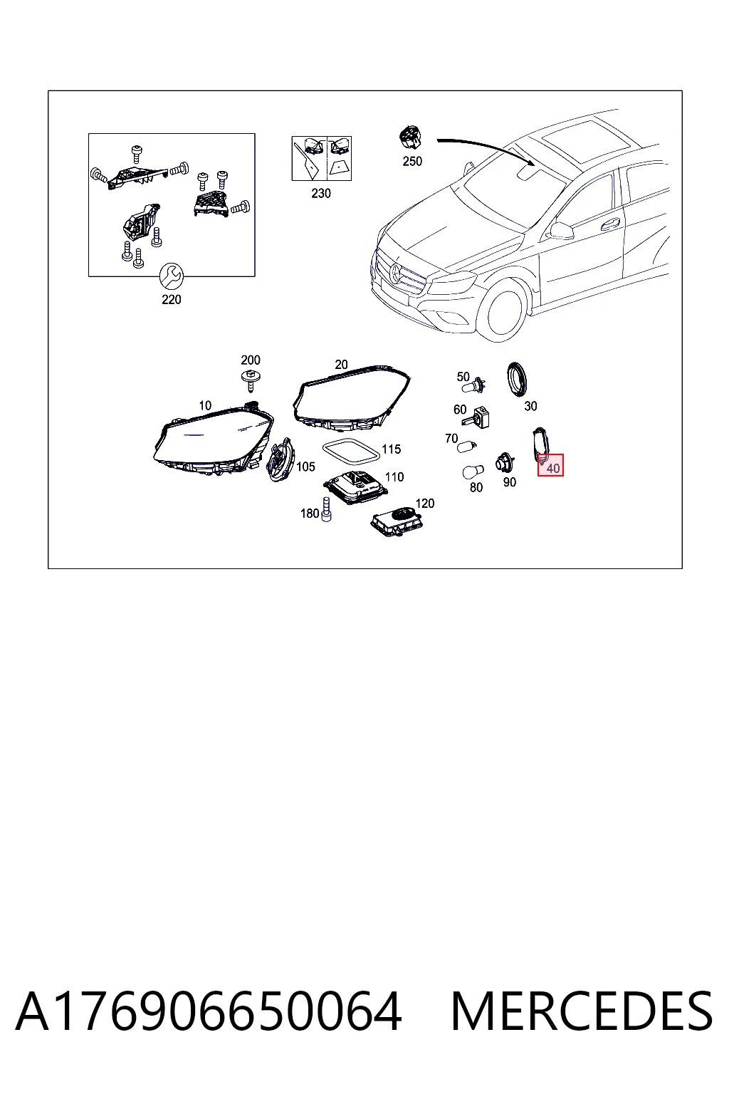 A176906650064 Mercedes