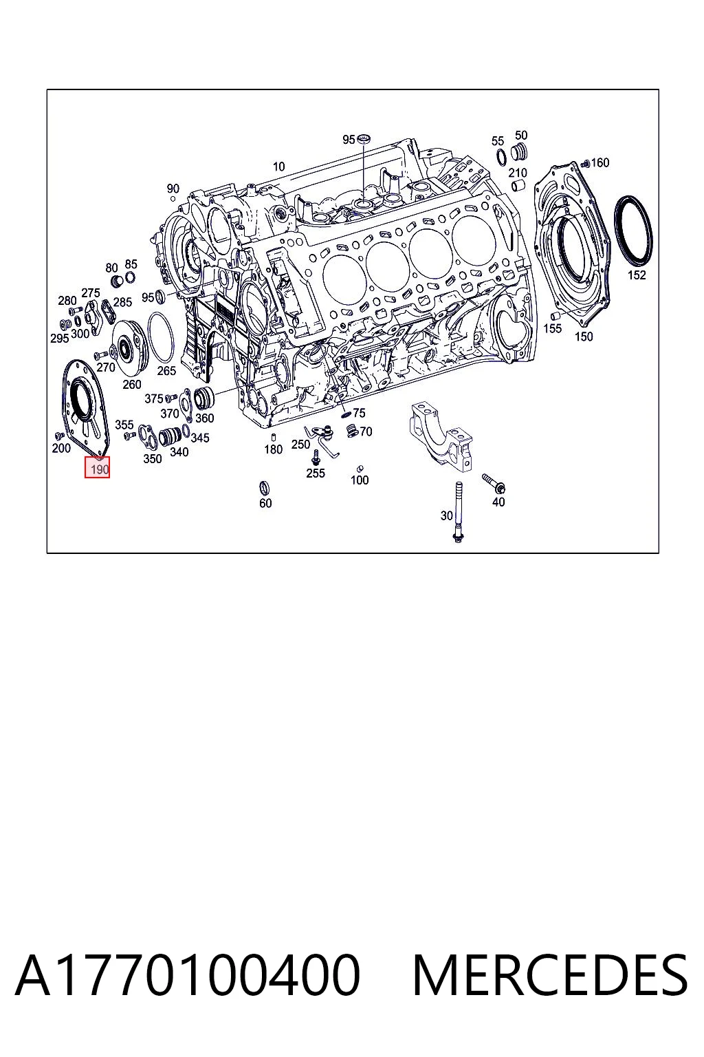 A1770100400 Mercedes