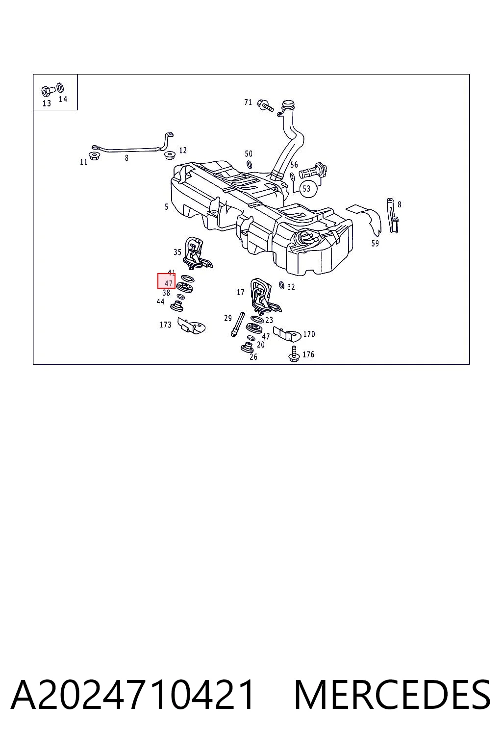 A2024710421 Mercedes