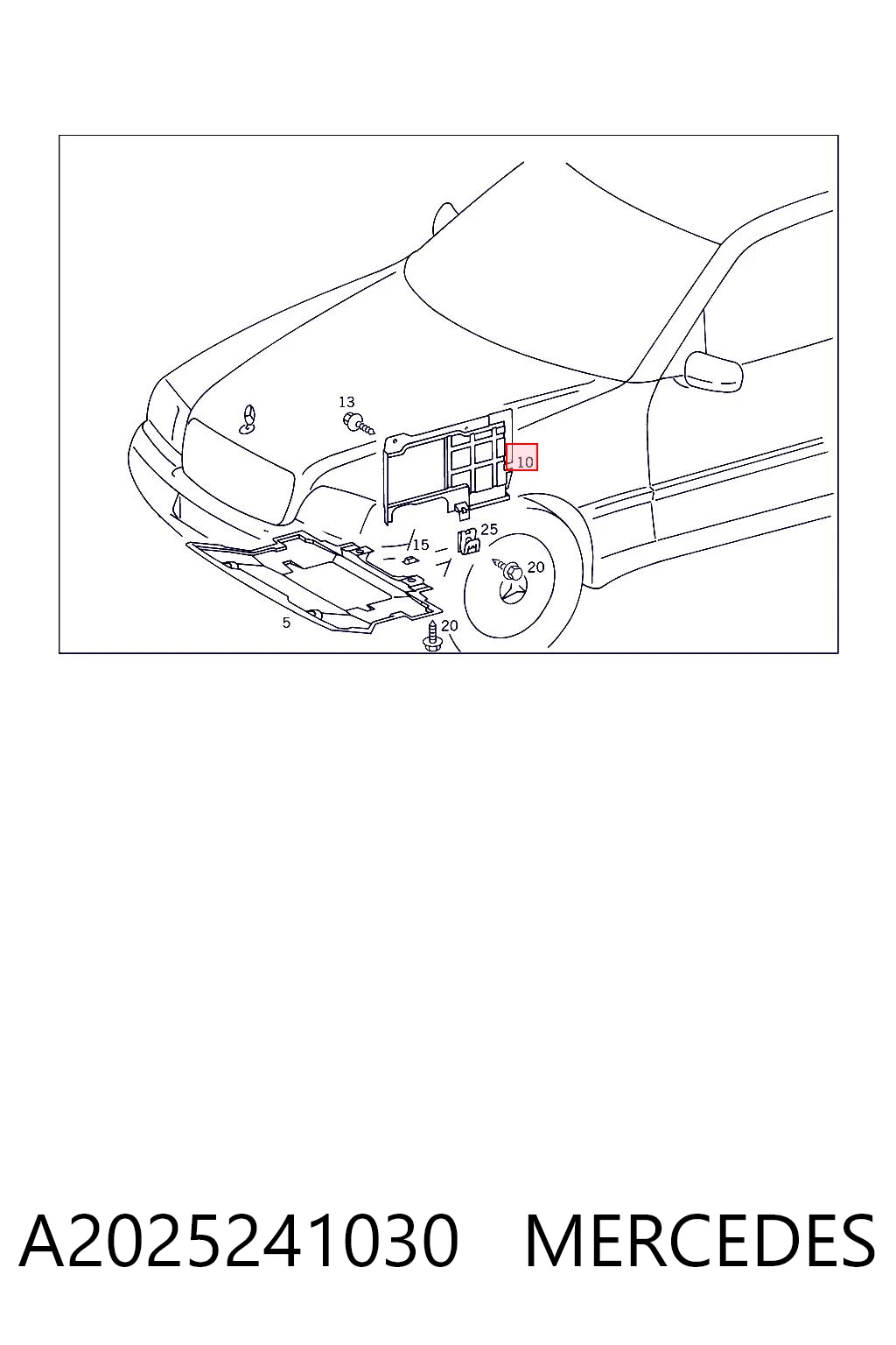 A2025241030 Mercedes