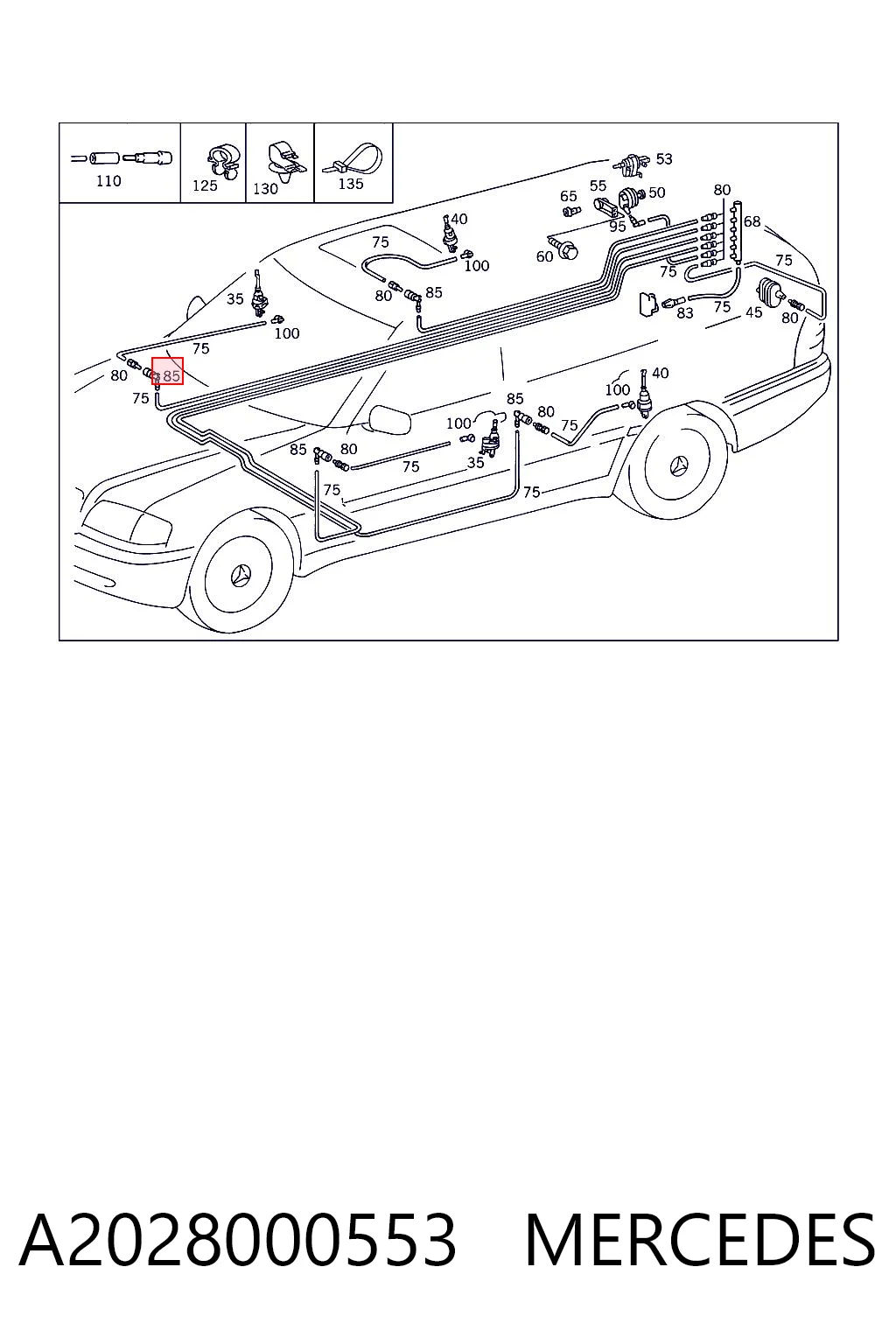 A2028000553 Mercedes