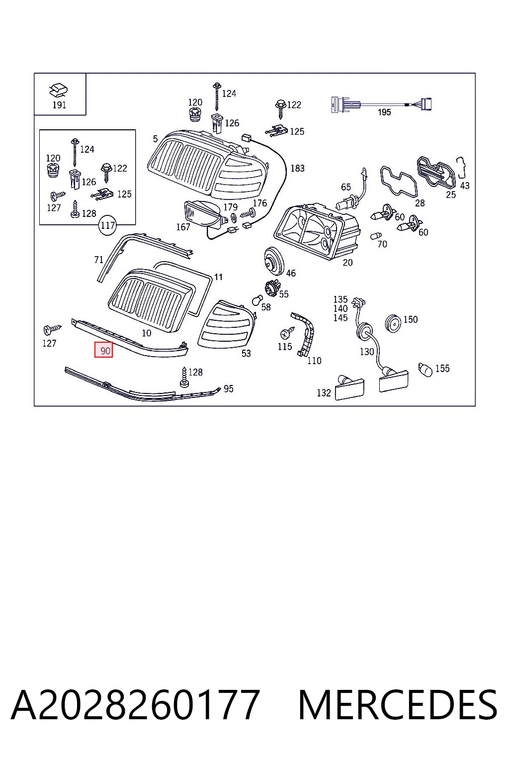 A2028260177 Mercedes
