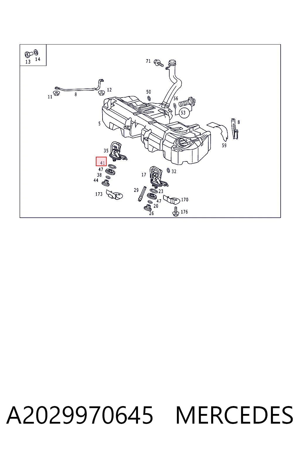 A2029970645 MERCEDES