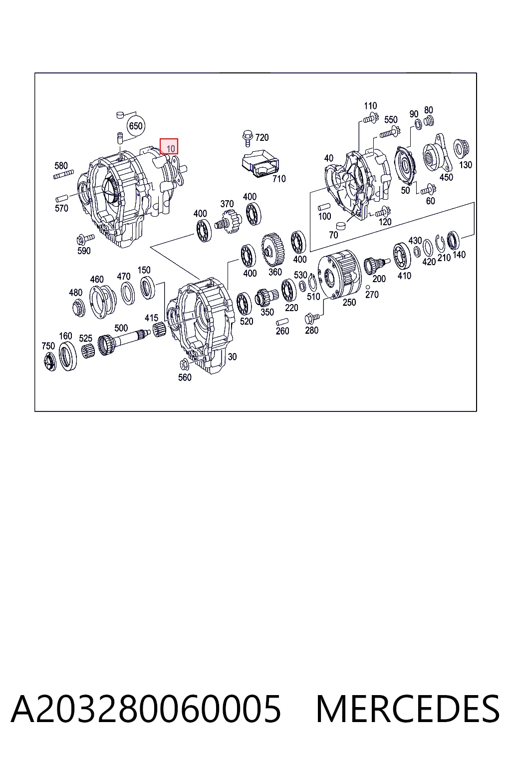 A203280060005 Mercedes