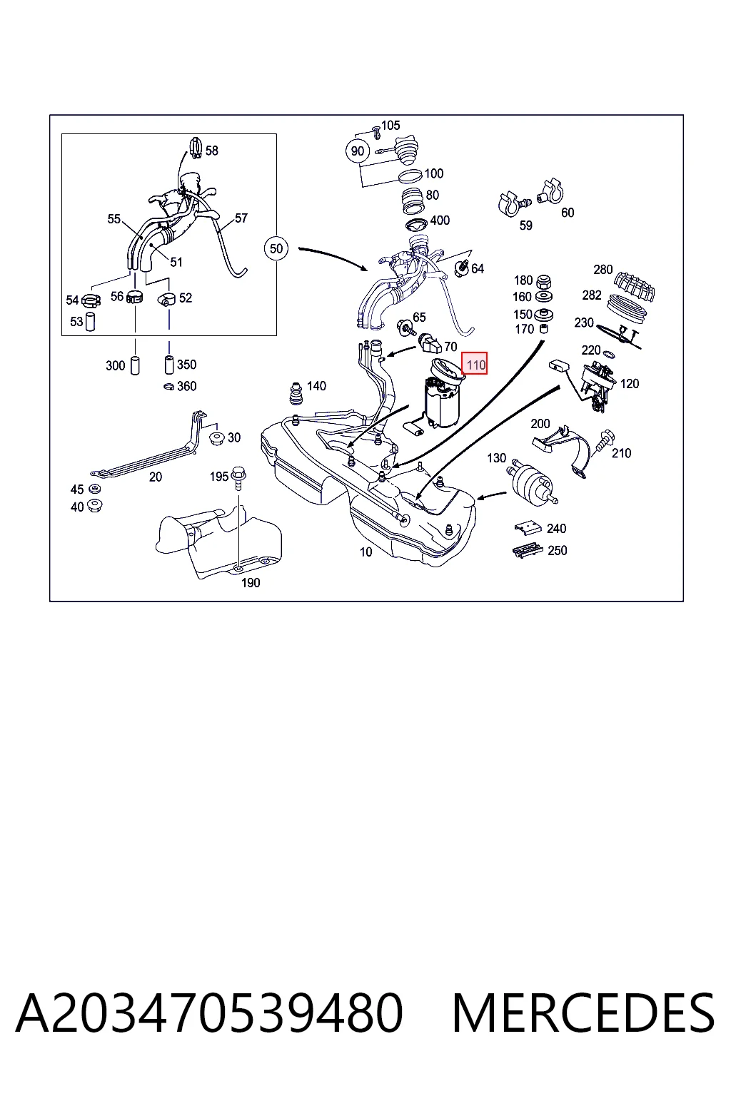 A203470539480 Mercedes