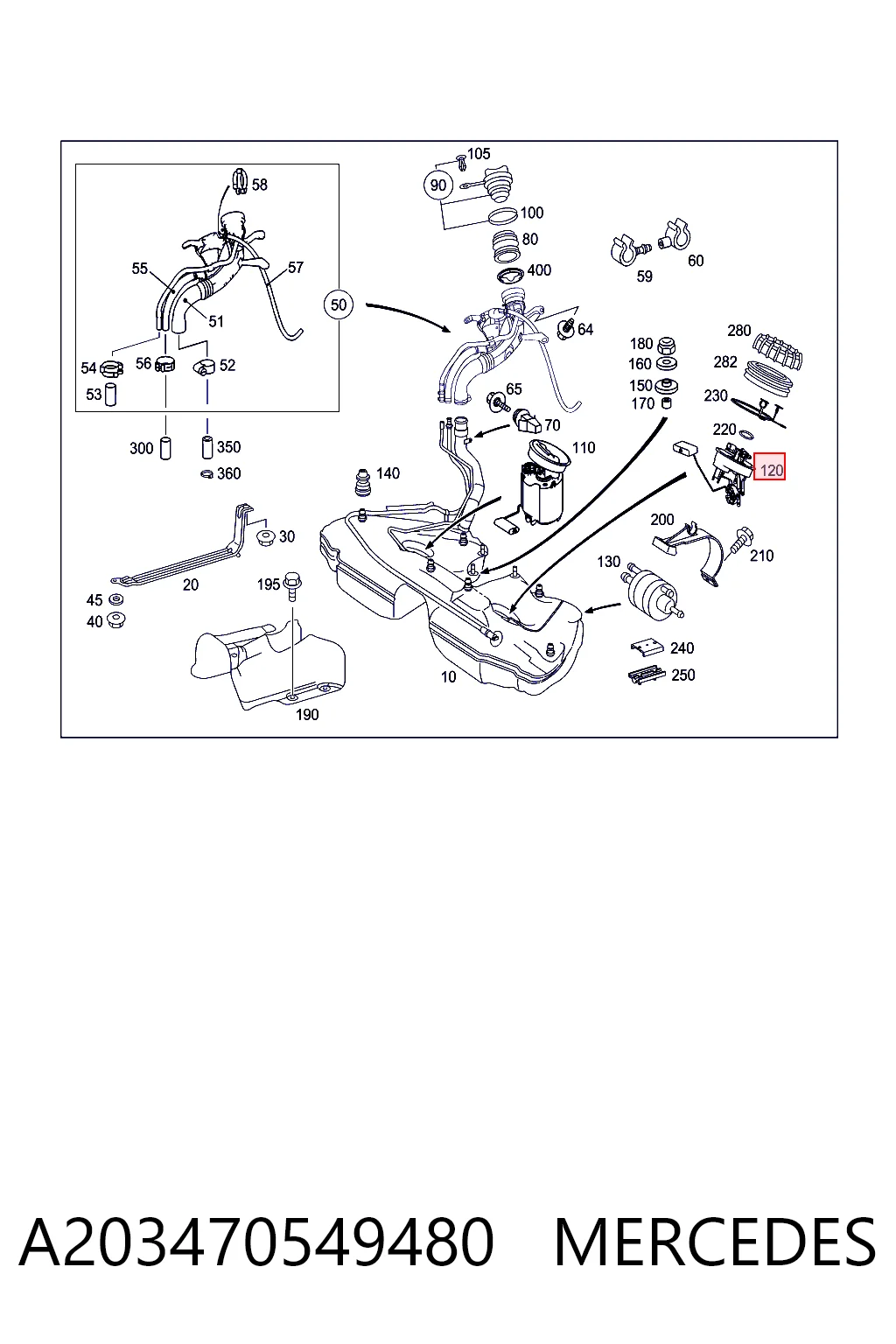 A203470549480 Mercedes