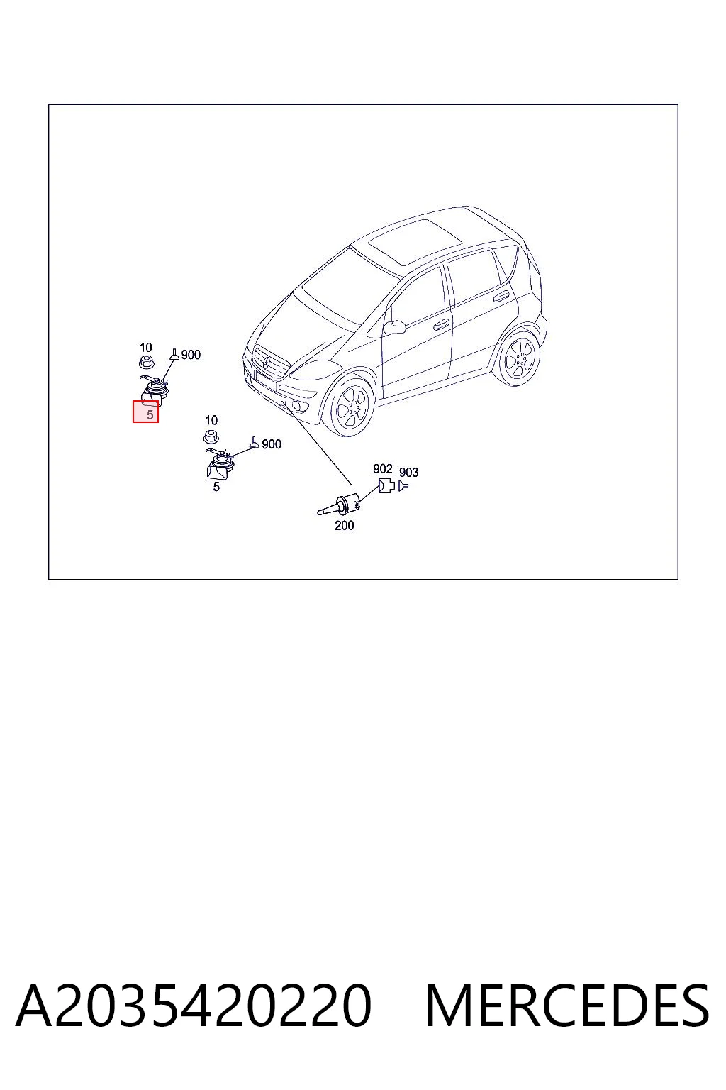 9800563180 Peugeot/Citroen Claxon